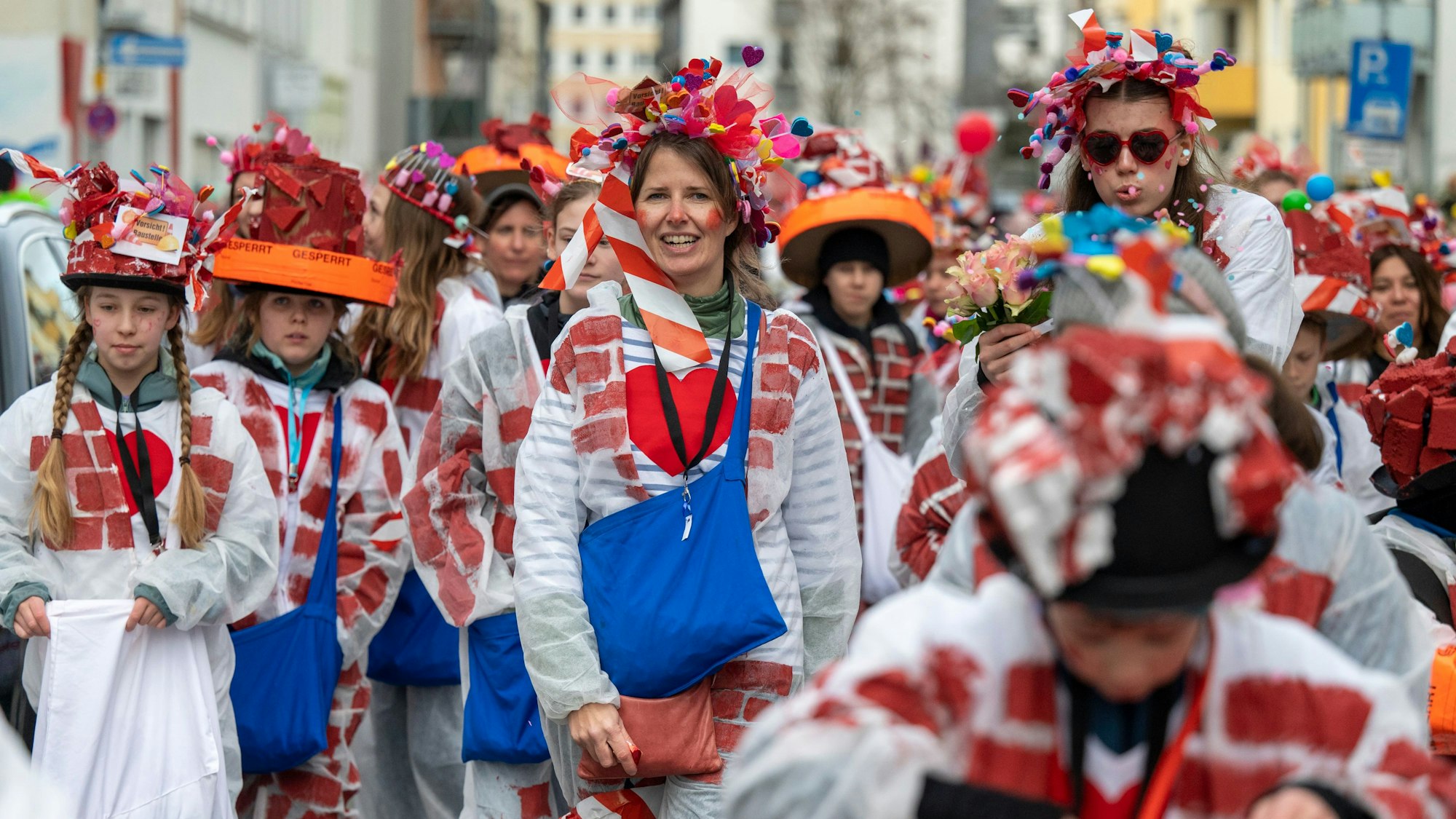 13.02.2024, Köln: Veedelszoch in Deutz. Foto: Uwe Weiser