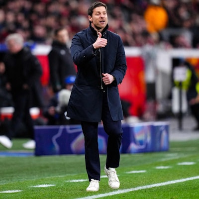 Leverkusens Trainer Xabi Alonso