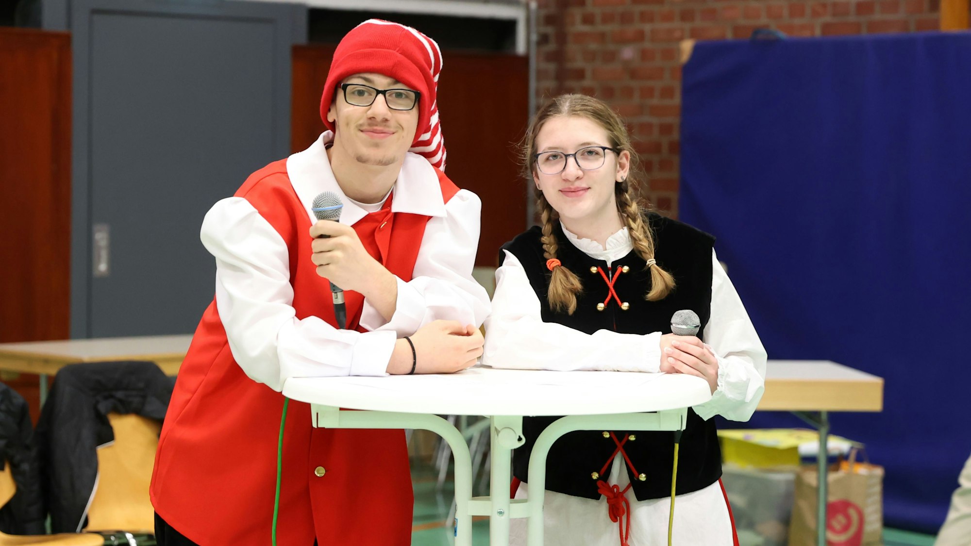 21.02.2025
Köln:
Besuch bei den Proben für die Schulsitzung der Hauptschule Großer Griechenmarkt (Kayjass)
Foto: Martina Goyert