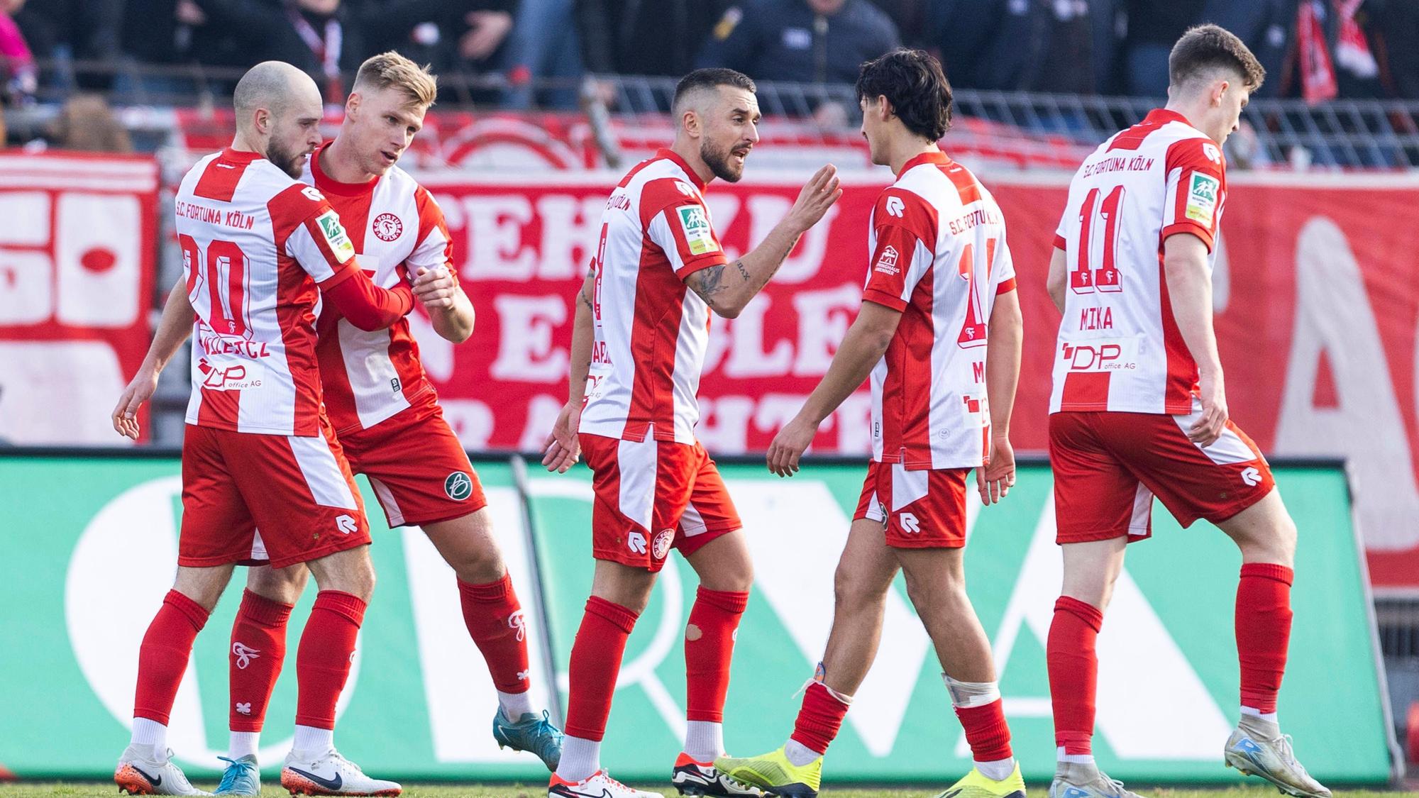 Fortuna Köln gewinnt das zweite Spiel in Folge