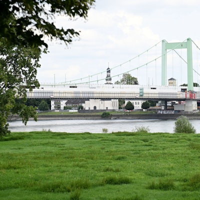 Die Mülheimer Brücke.