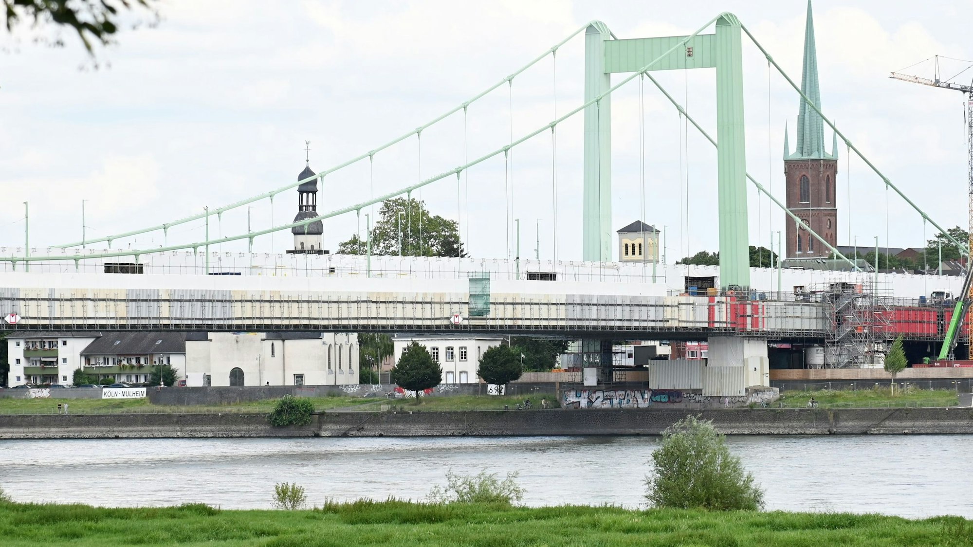 Die Mülheimer Brücke. Foto: Alexander Schwaiger