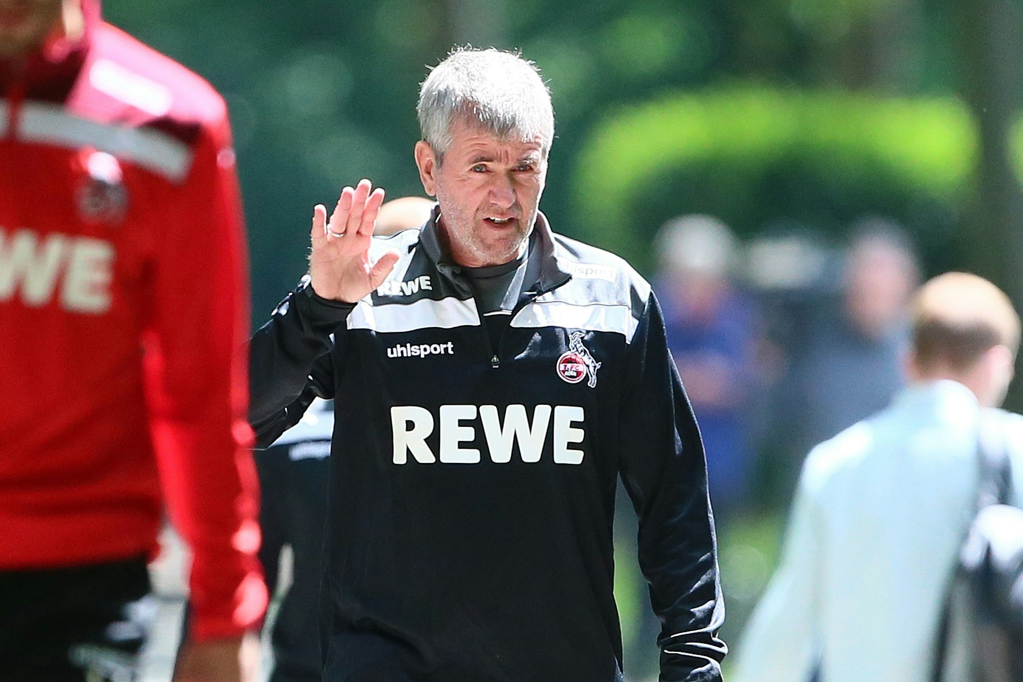1. FC Köln, Training, Friedhelm Funkel (1. FC Köln), 28.05.2021, Bild: Herbert Bucco