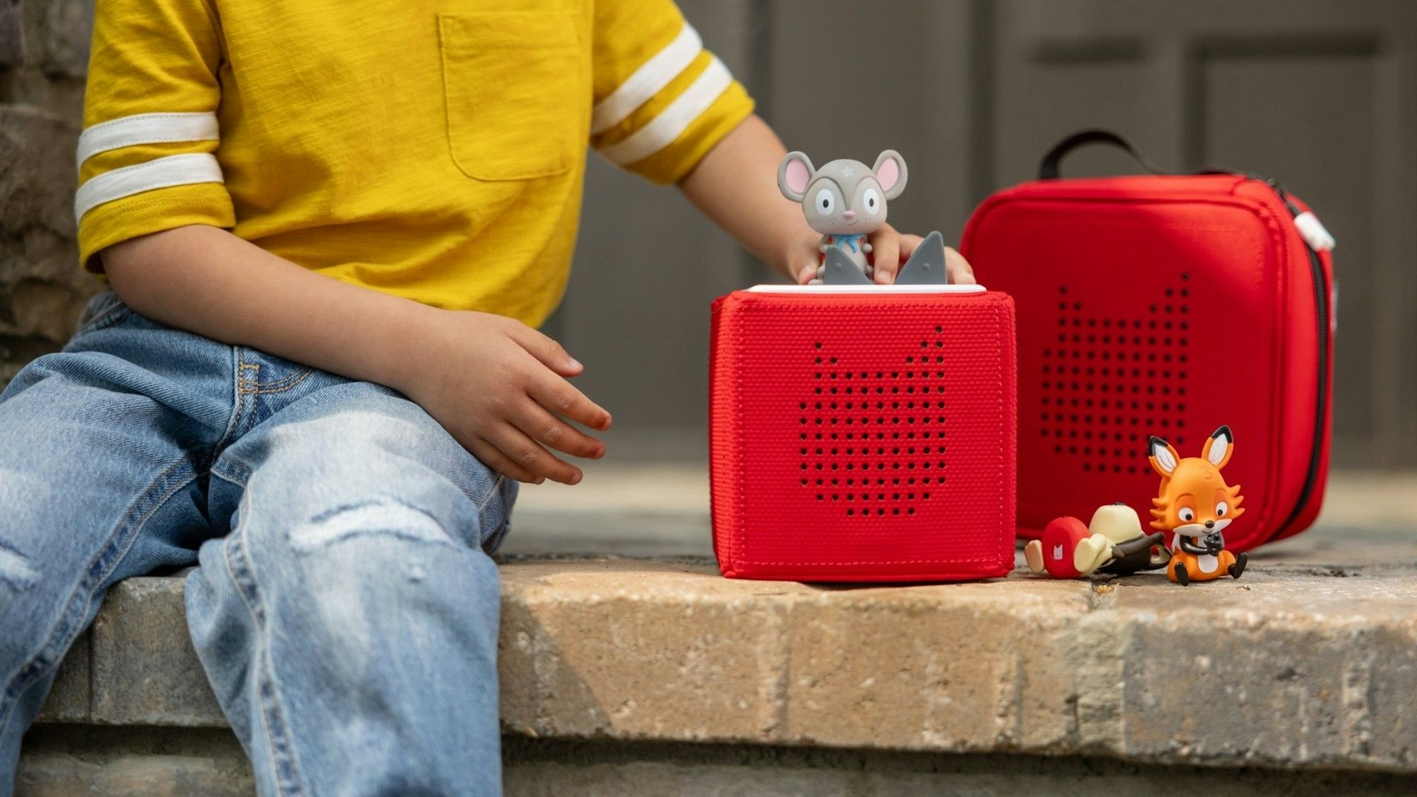 Das System ist schnell erklärt: Kinder stellen die Tonie-Figur auf die Box und die Audiowiedergabe beginnt.