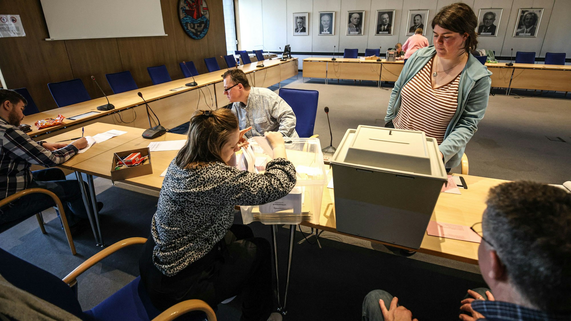 Das Rathaus in Leichlingen.