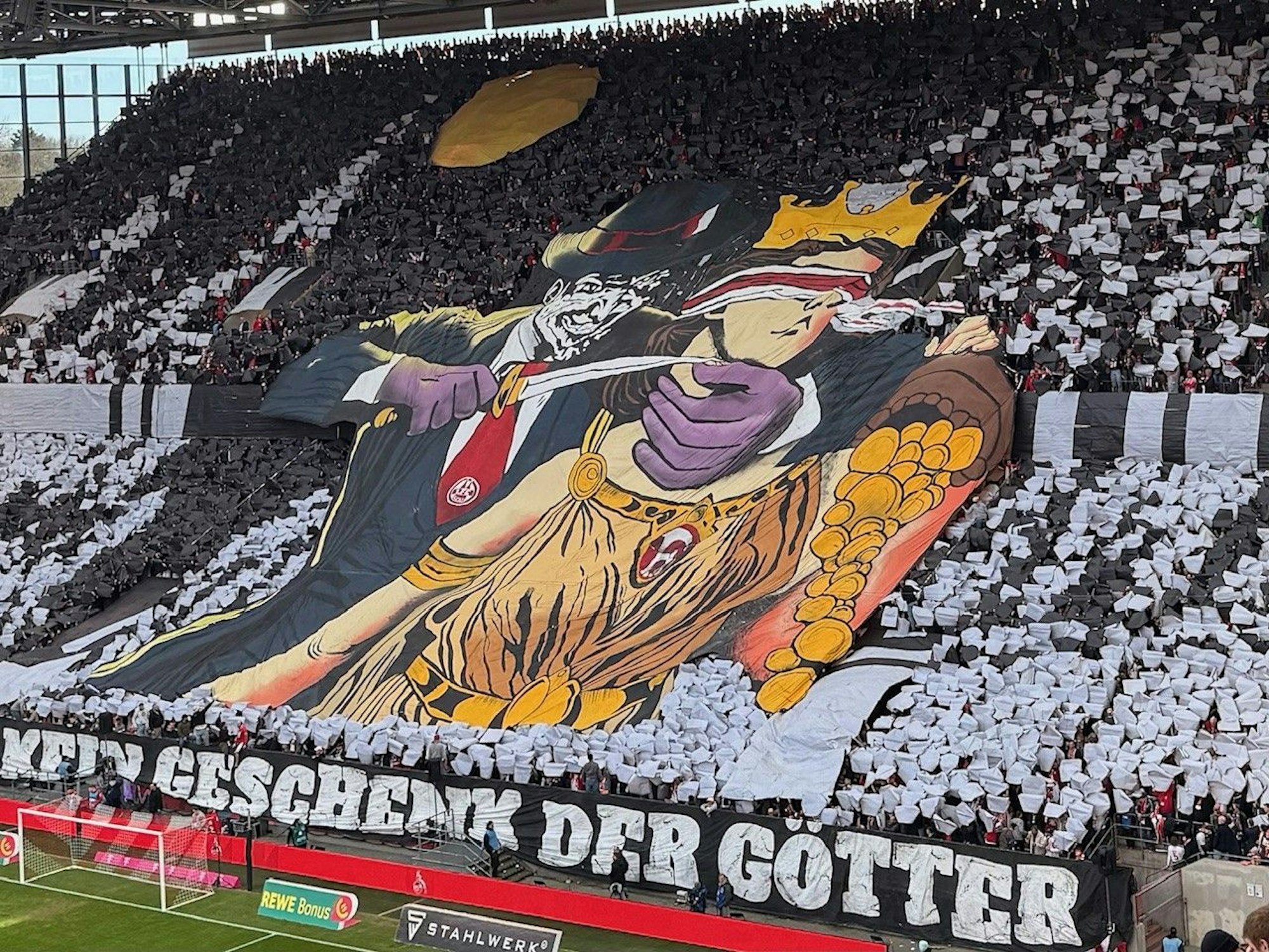 Kölner Choreo mit dem Namen „Messer am Hals“.