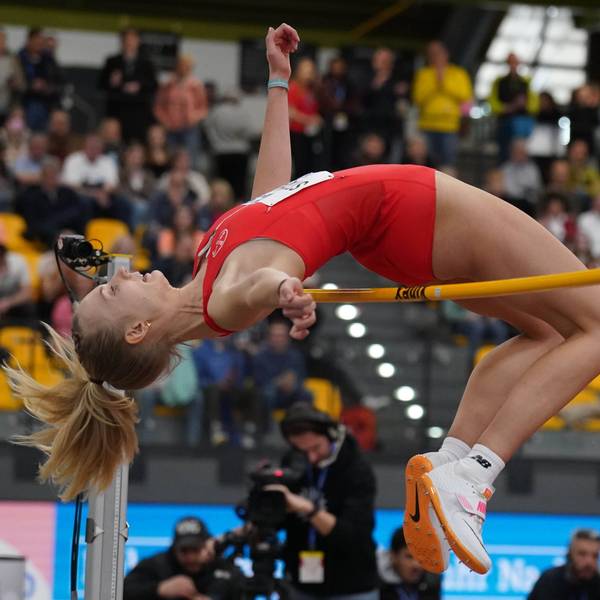 , Leichtathletik, Deutsche Leichtathletik-Hallenmeisterschaften 2025, Hallen DM 2025 , 21-23.02.2025 Helmut -Körnig-Halle Dortmund Hochsprung Bianca Stichling TSV Bayer 04 Leverkusen *** , Athletics, German Indoor Athletics Championships 2025, Indoor DM 2025 , 21 23 02 2025 Helmut Körnig Halle Dortmund High Jump Bianca Stichling TSV Bayer 04 Leverkusen