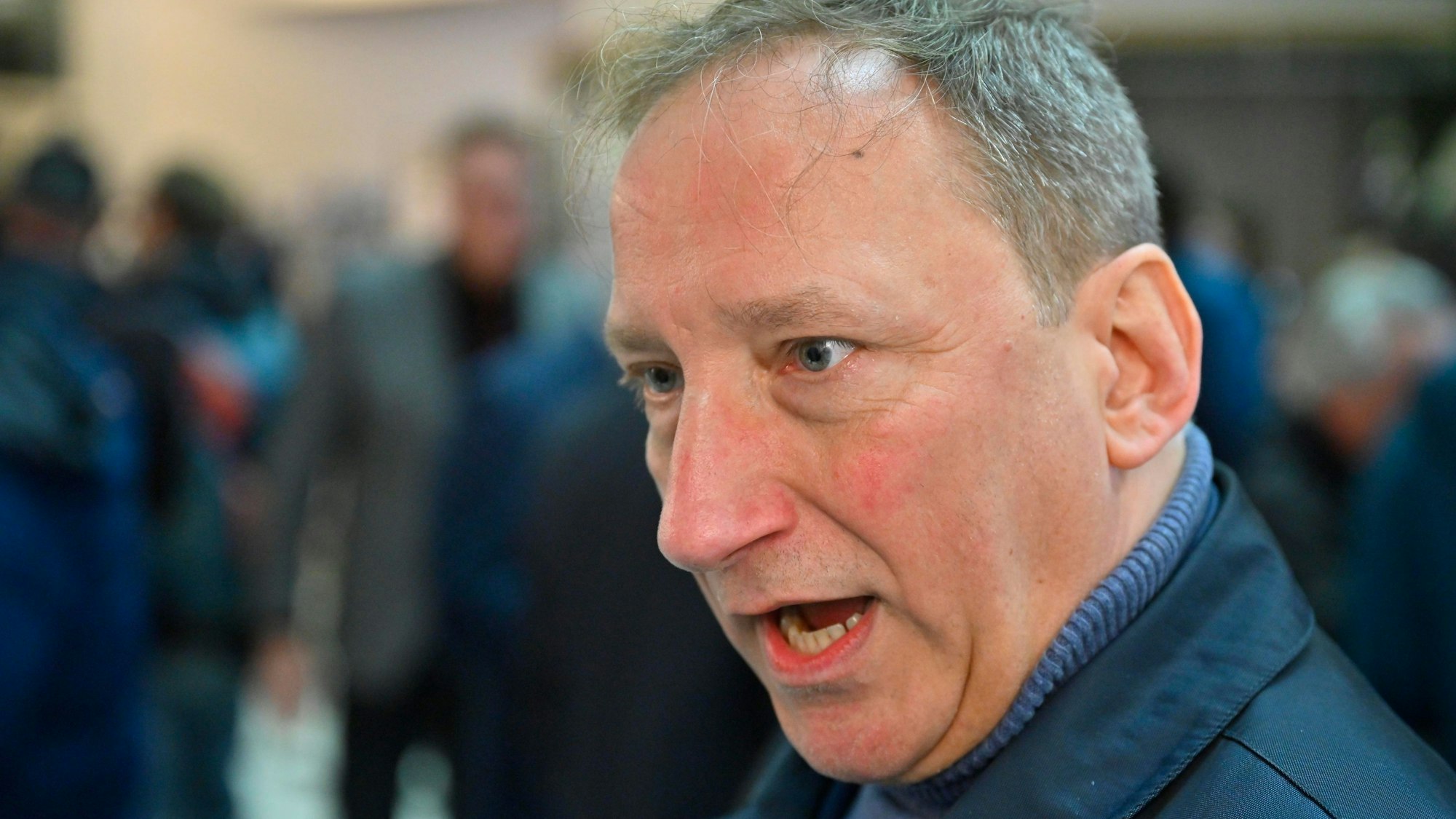 AfD-Kandidat Bernd Rummler im Porträt.