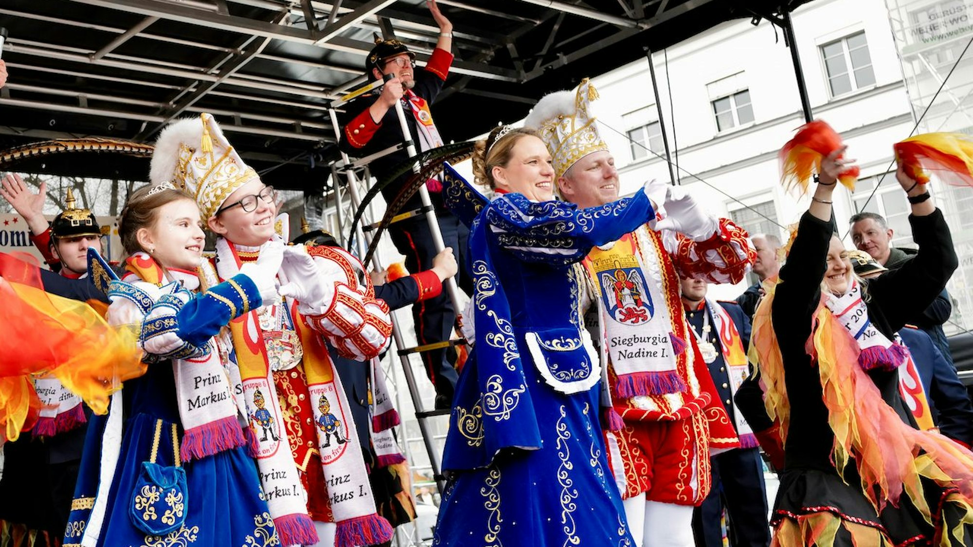 Rathaussturm in Siegburg