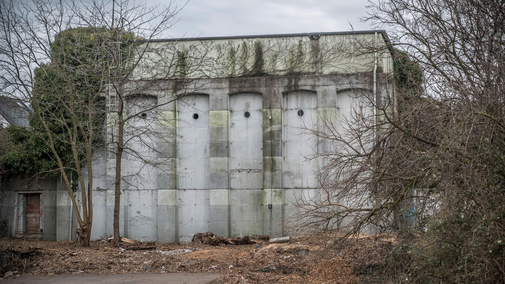Bunker Niederfeldstraße. Foto: Ralf Krieger