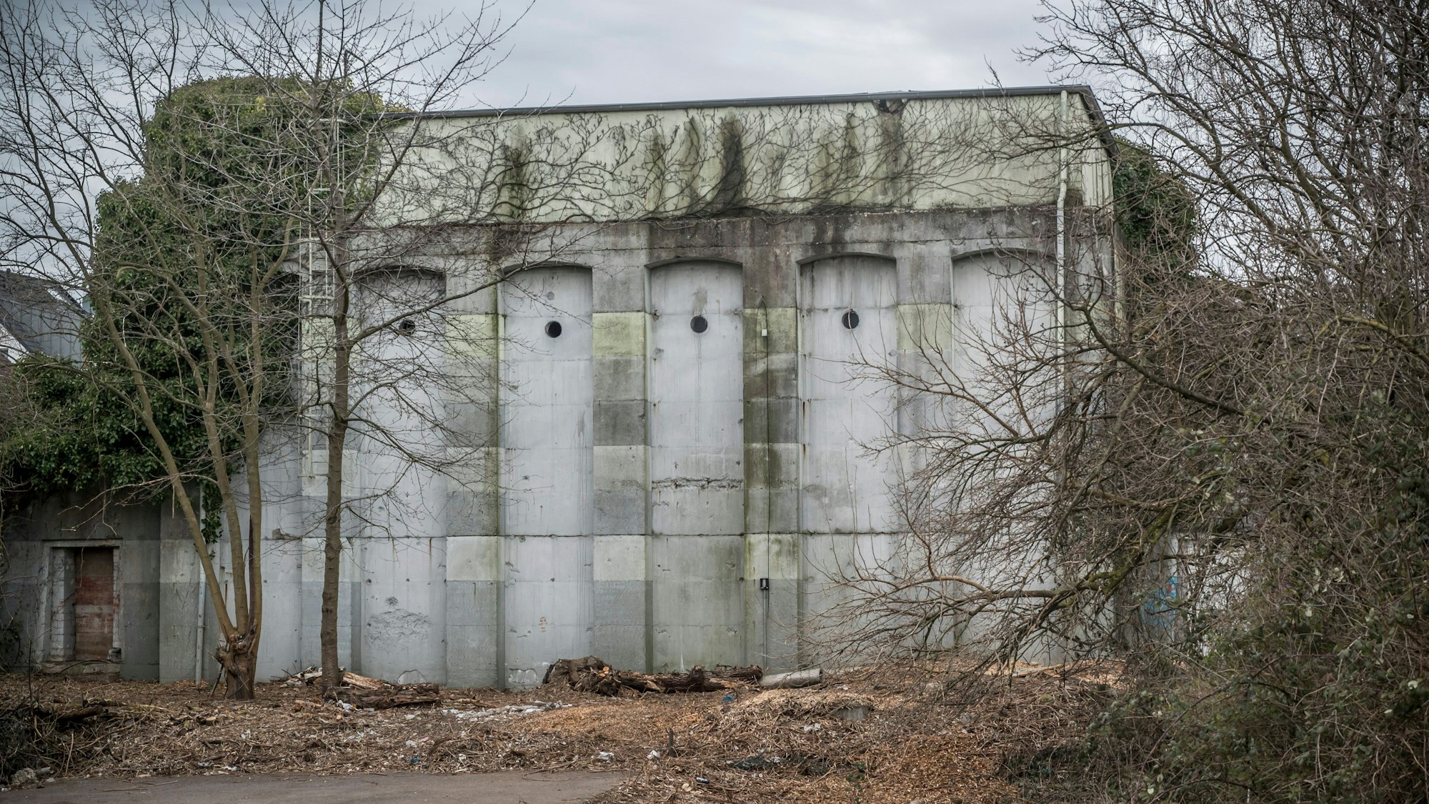Bunker Niederfeldstraße. Foto: Ralf Krieger