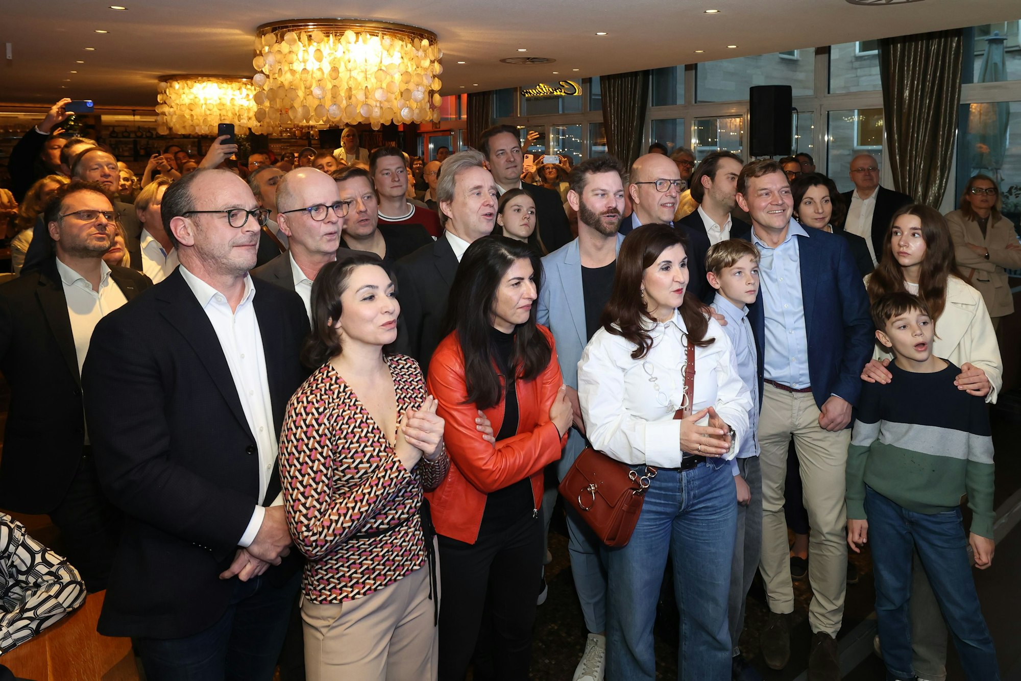 Im Restaurant Consilium feierte die Kölner CDU.