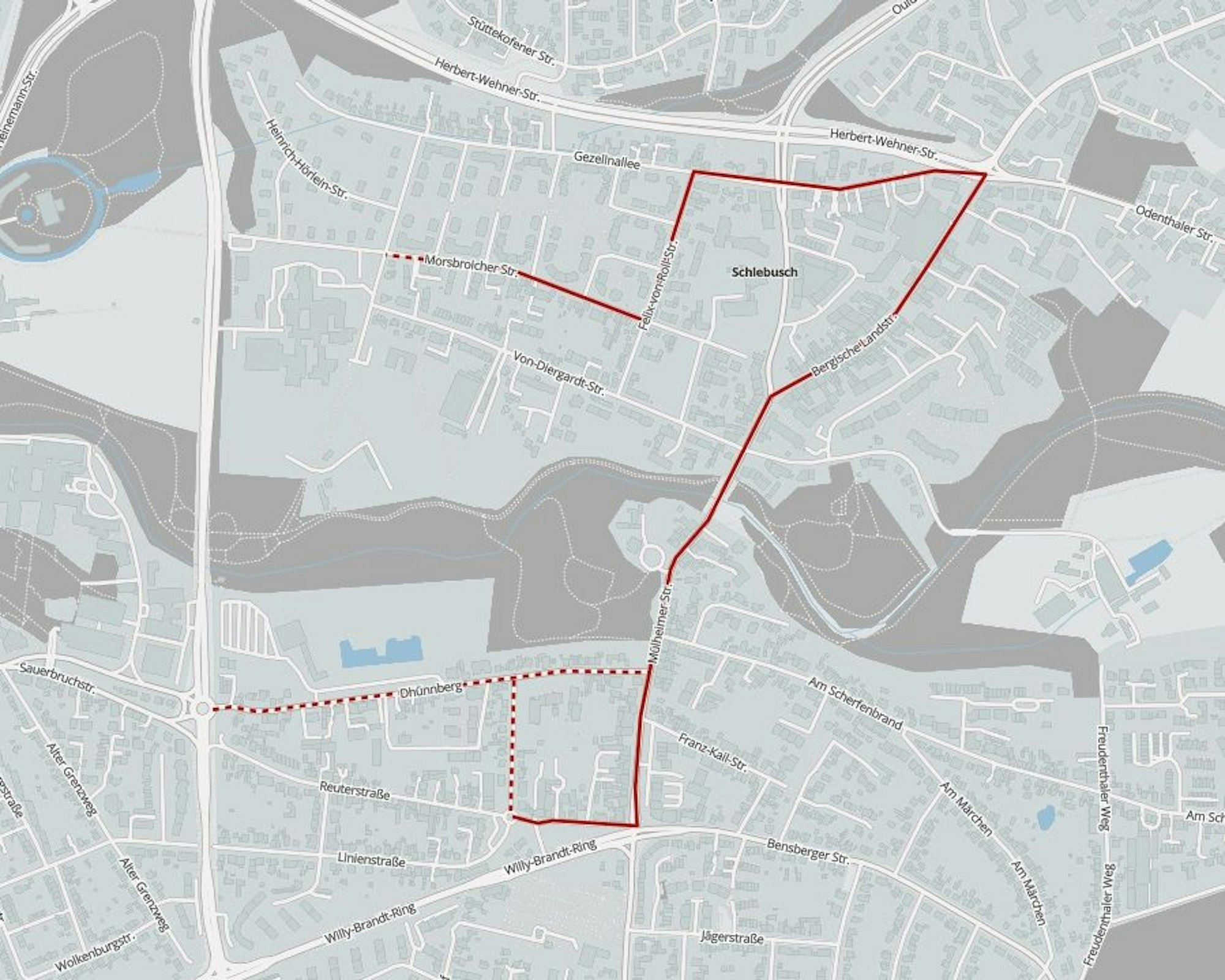 Zugwege Leverkusen 2025