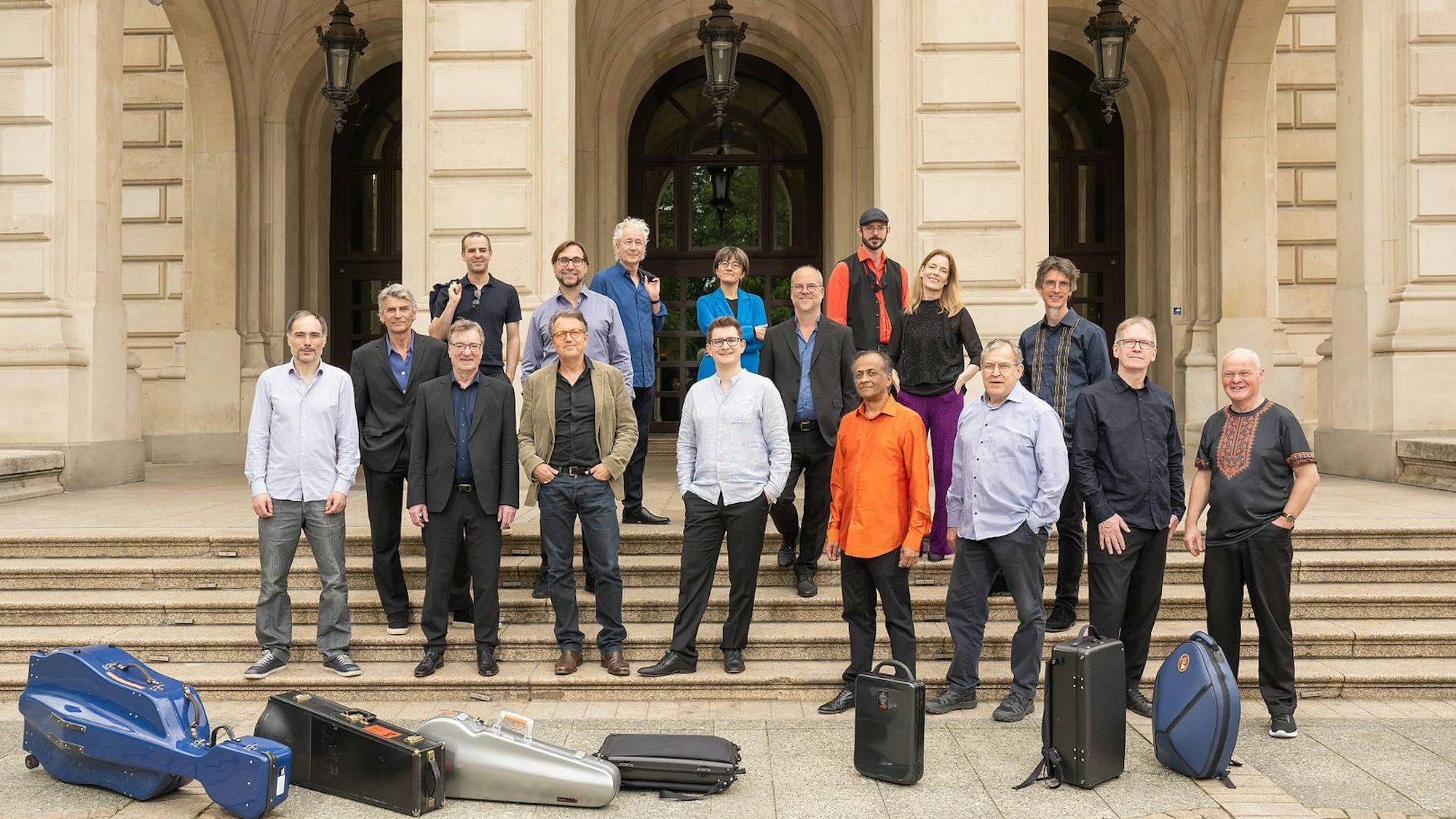 Das Bild zeigt das Ensemble Modern