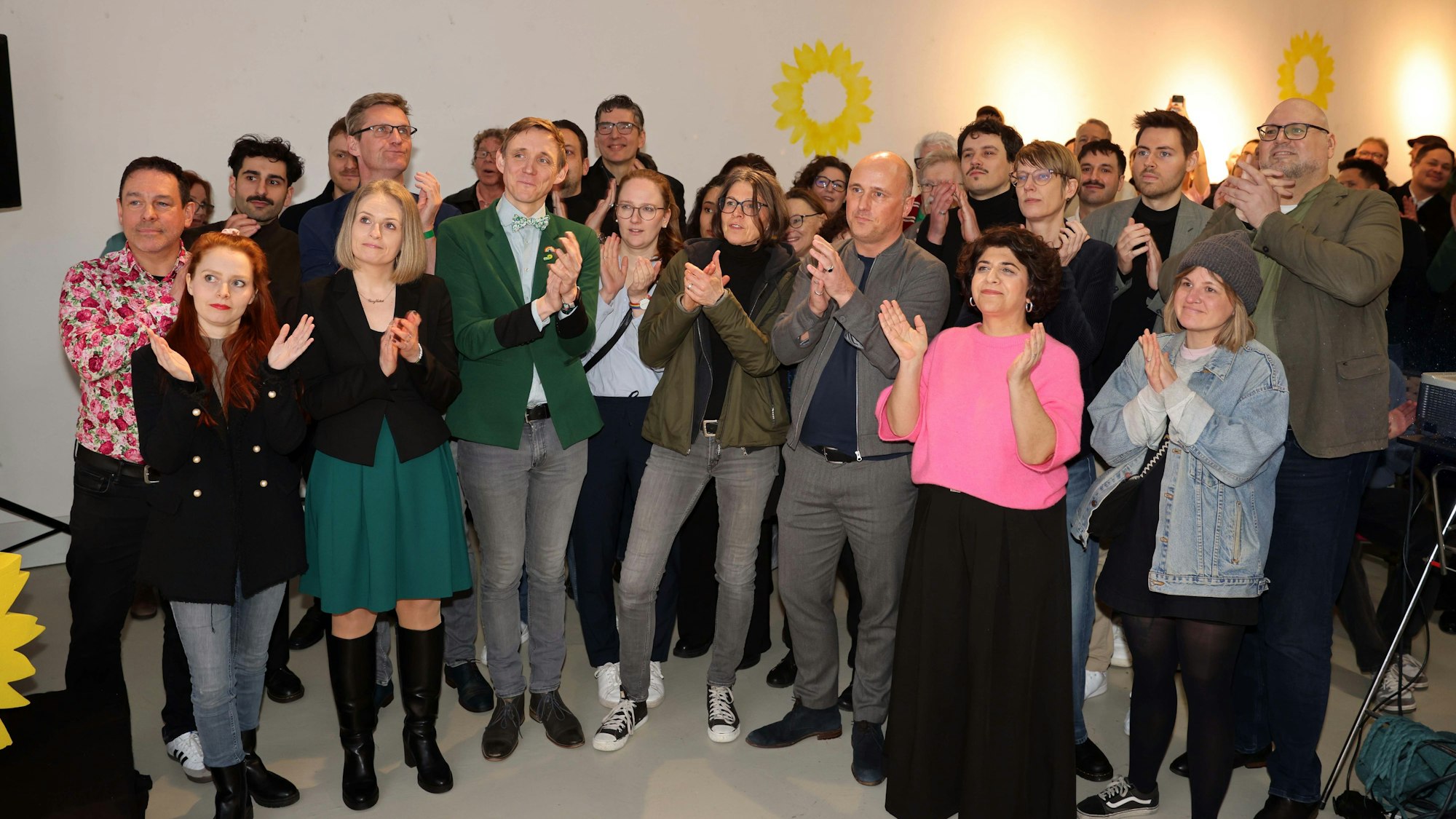 Köln, RSK, Wahlabend bei den Grünen