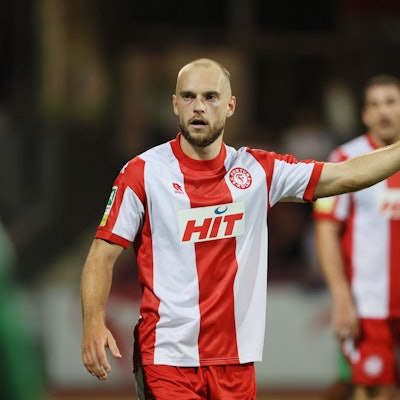 Adrian Stanilewicz ist im Mittelfeld des SC Fortuna Köln eine feste Größe.