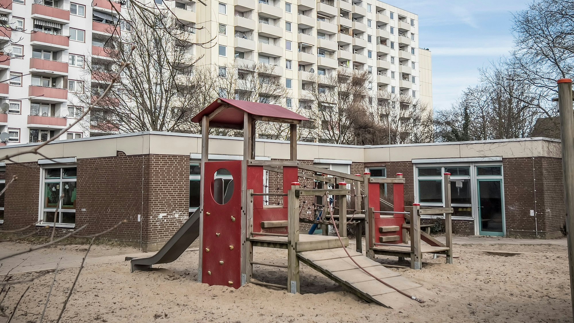 Stinkende Kita Scharnhorststraße 13, wegen Geruchs dauerhaft geschlossen. Foto: Ralf Krieger
