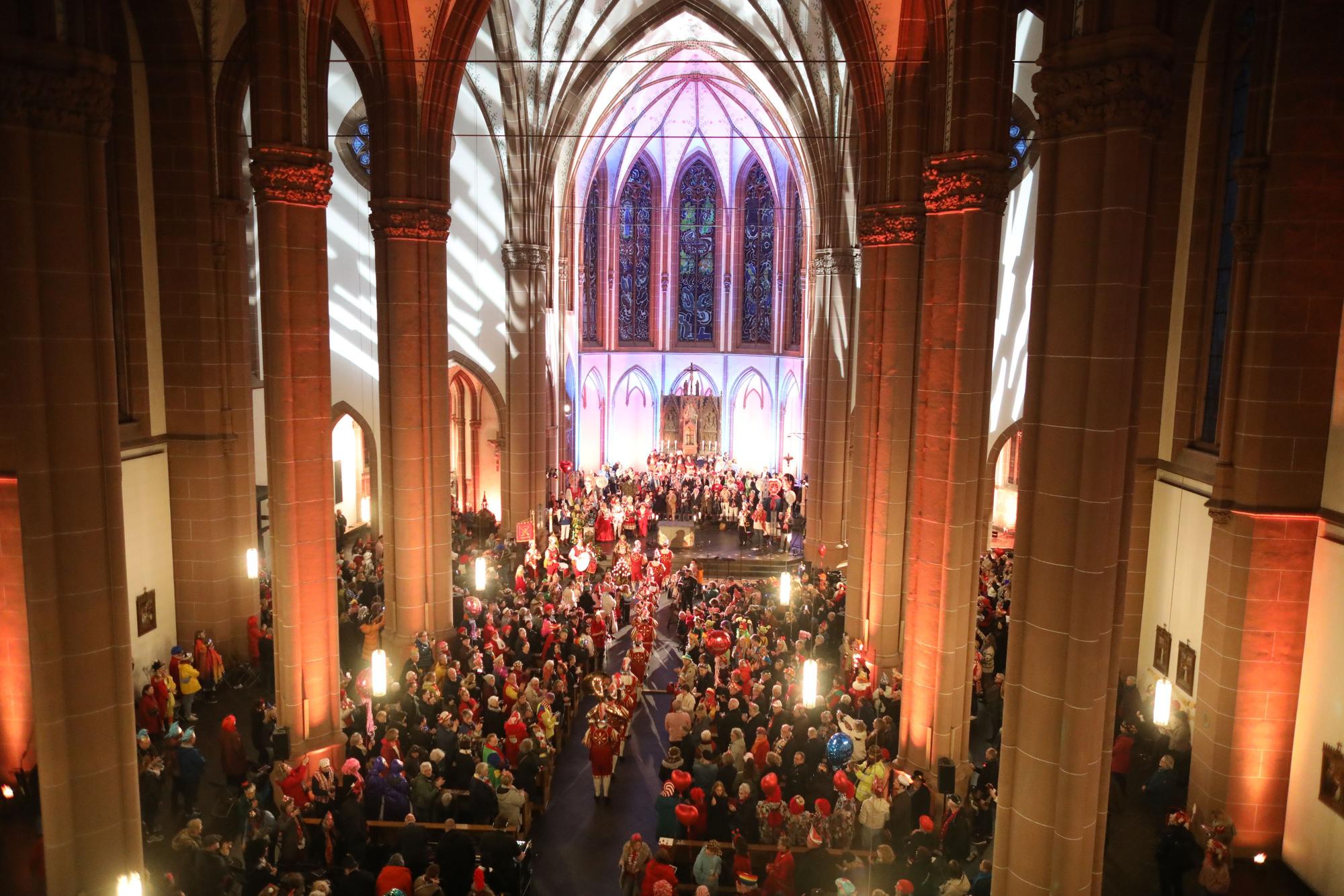 Karnevalsgottesdienst in der Agneskirche.