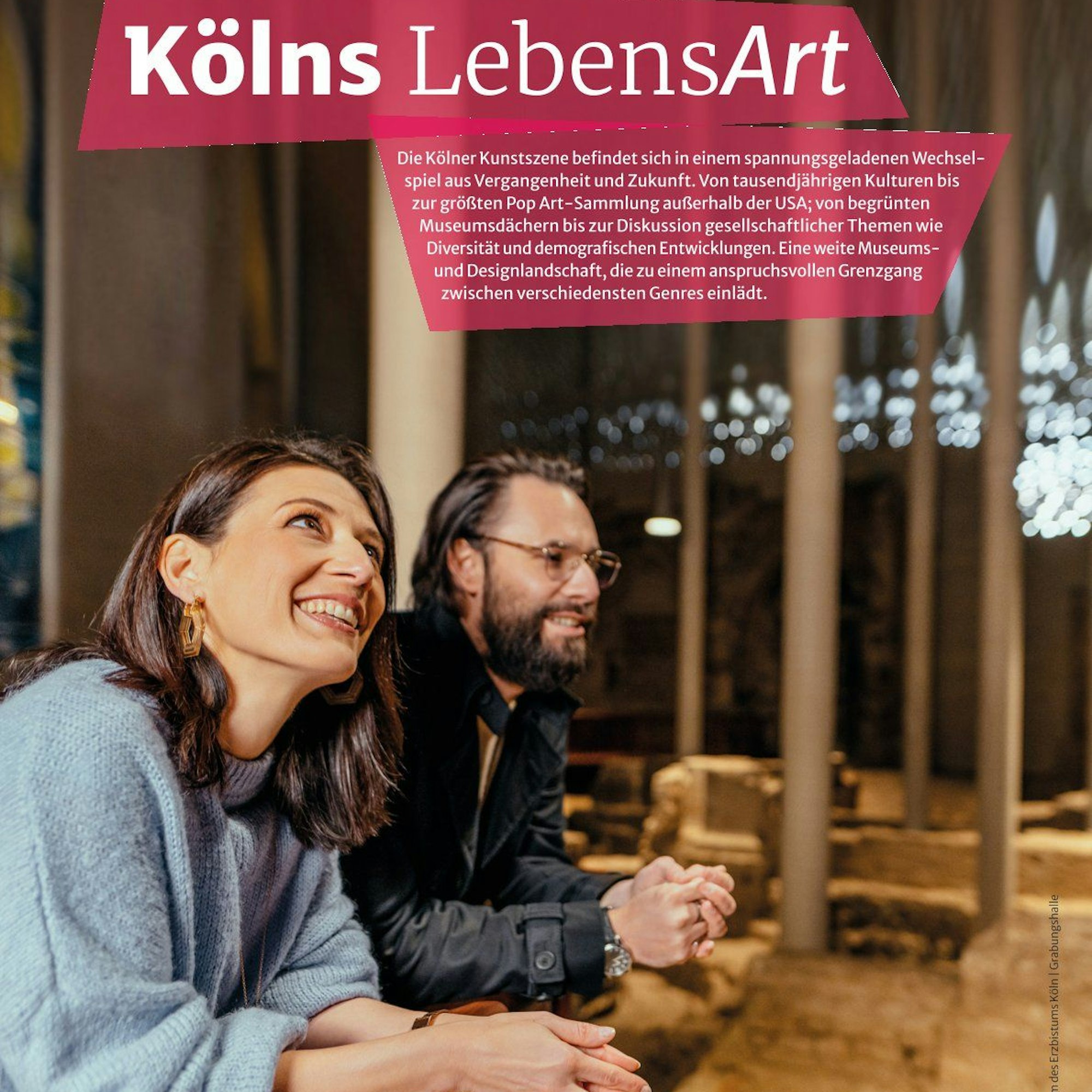 Werbemotiv von Köln-Tourismus