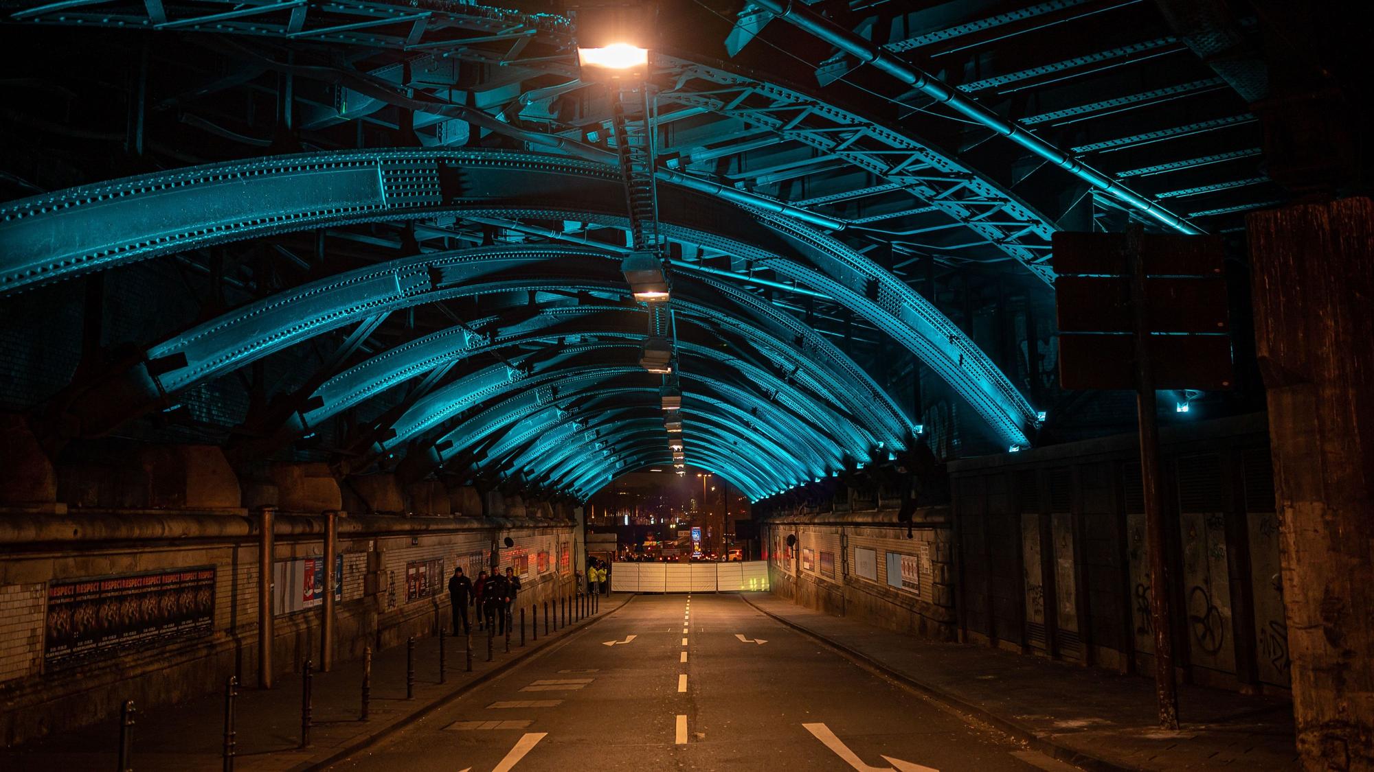 Köln Silvester 2019 Jahreswechsel 2020
Schutzzone Tunnel Unterführung Trankgasse
Aufgenommen am: 31.12.2019
Foto: Alexander Roll (Staff)