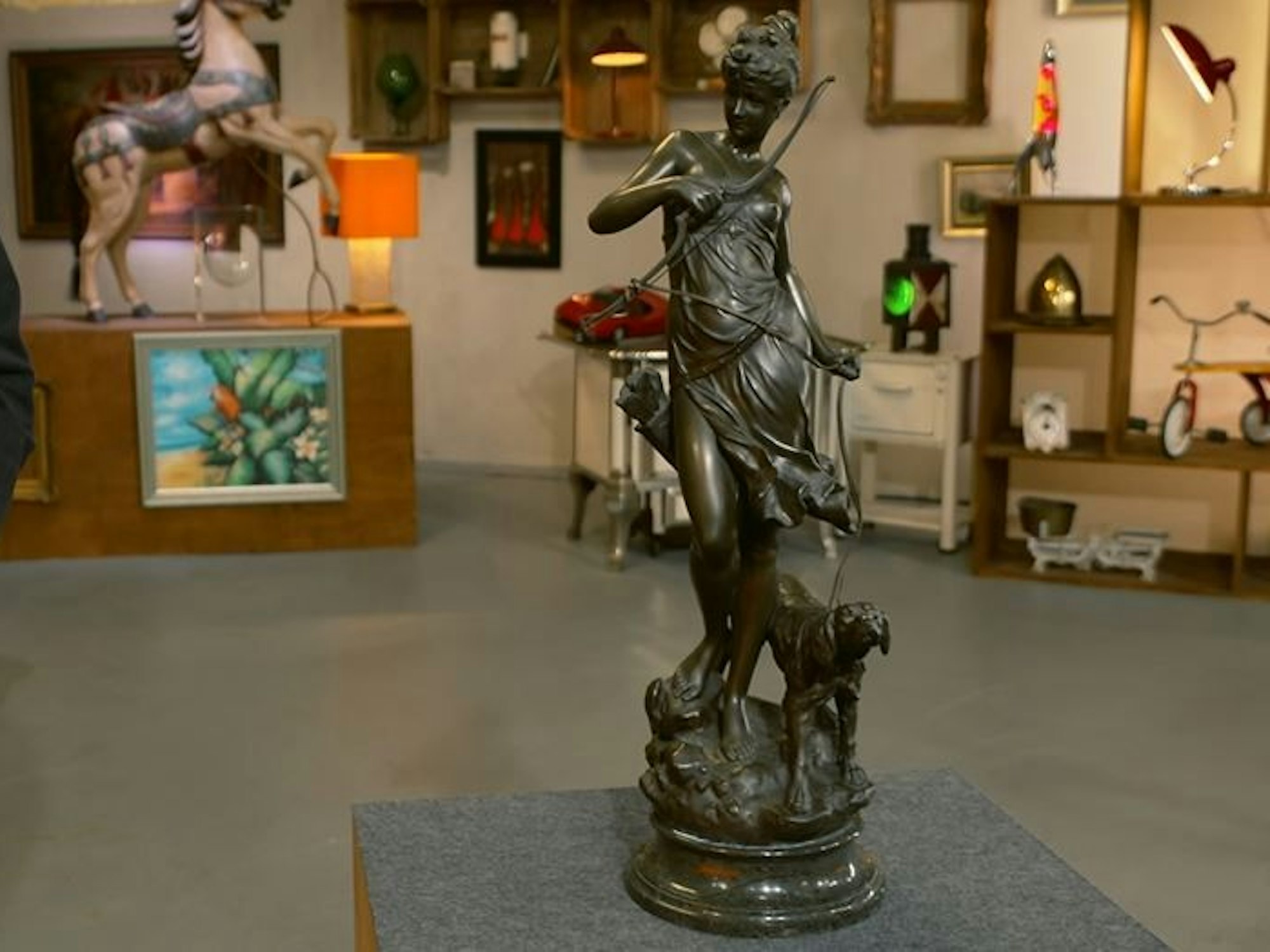 Die Figur aus Kerpen war nicht ganz das, was erwartet.