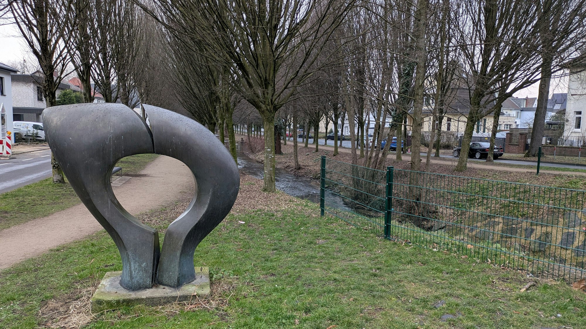 Die Wiembachallee in Opladen