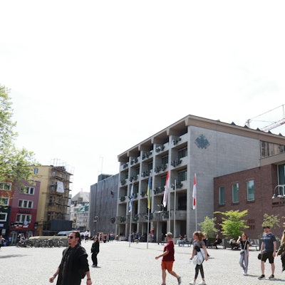 Das Historische Rathaus in Köln.