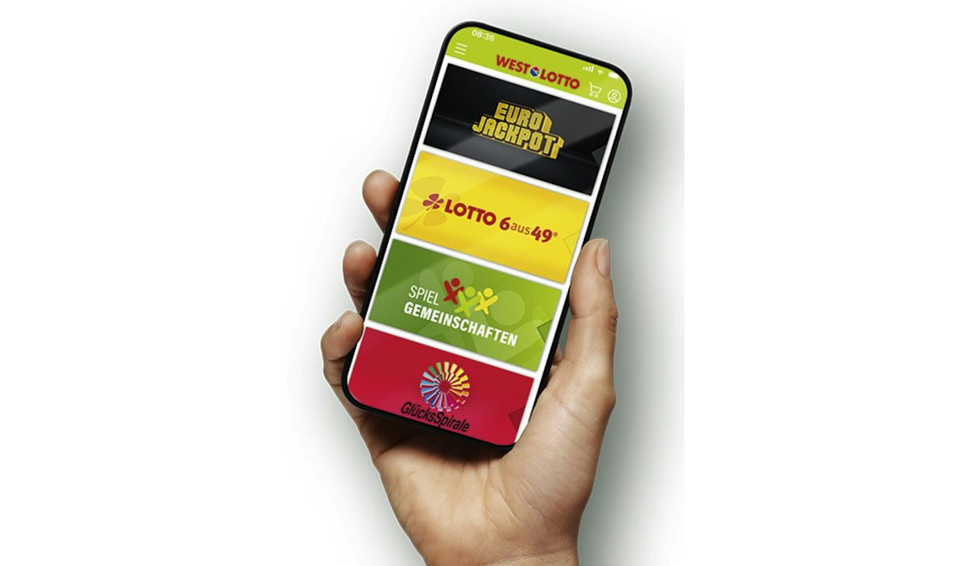 Der ganze Spielspaß in einer Hand“ – mit der WestLotto-App ist genau das möglich! Wer sich jetzt die App herunterlädt und sich dort registriert, erhält einen 5-Euro-Gutschein. Das Angebot gilt bis zum 9. März 2025.