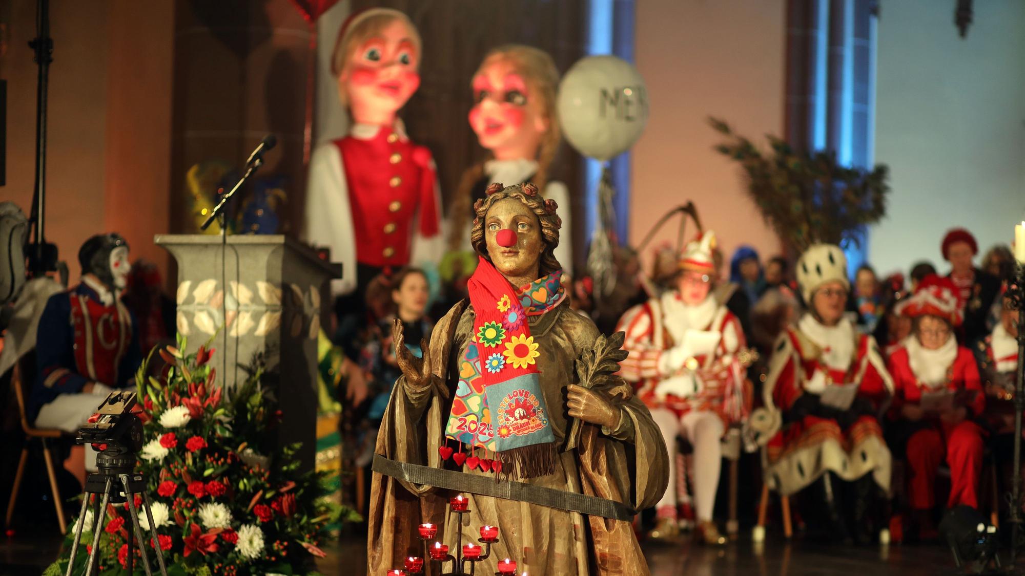 Karnevalsgottesdienst in der Agneskirche. Foto: Arton Krasniqi