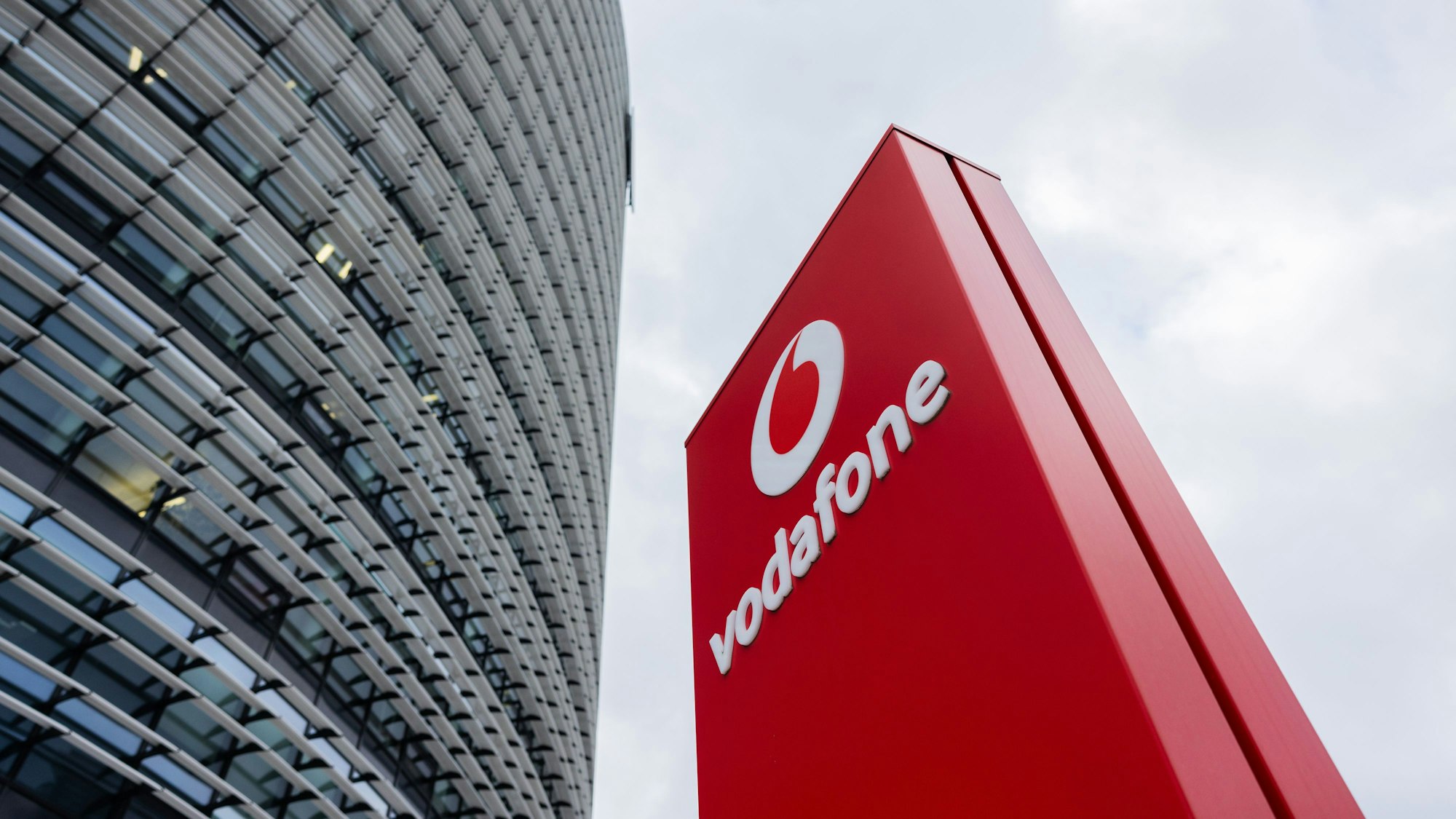 Vodafone arbeite unter Hochdruck an dem Problem, hieß es (Symbolfoto).
