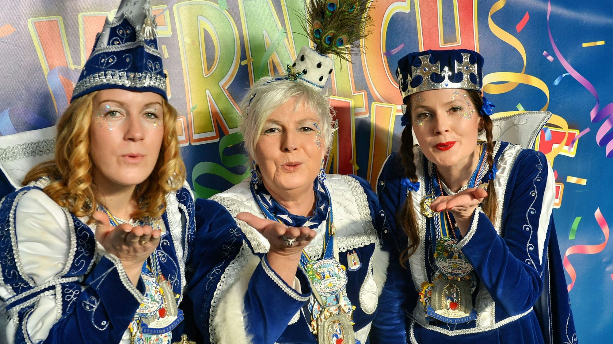 Das Bild zeigt das Metternicher Dreigestirn.