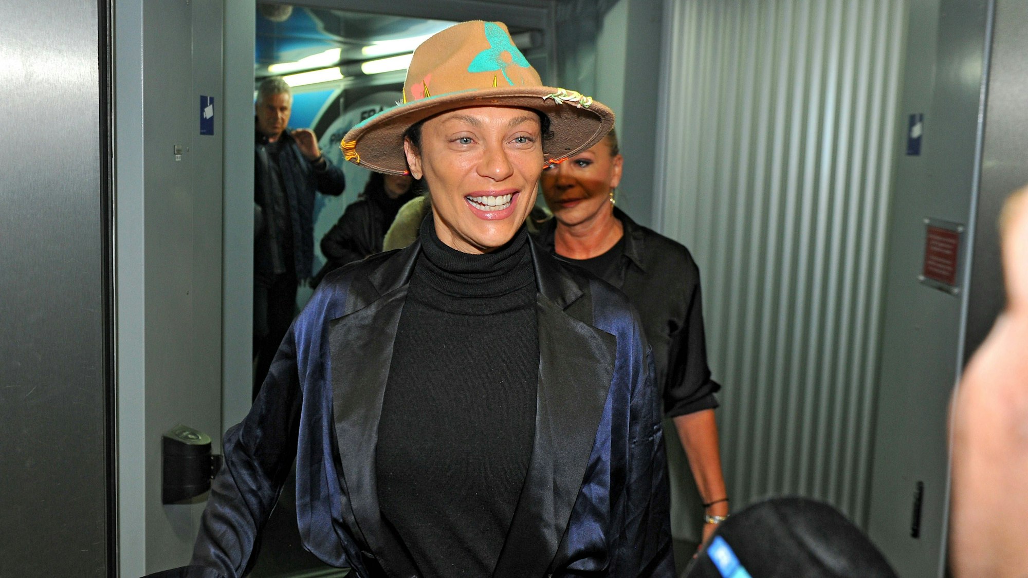 Lilly Becker bei ihrer Rückkehr aus Australien.