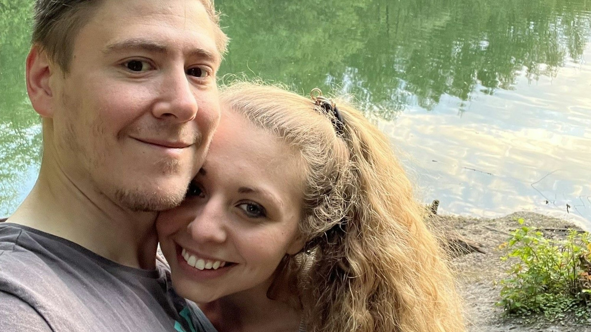 David mit seiner Freundin Marie.