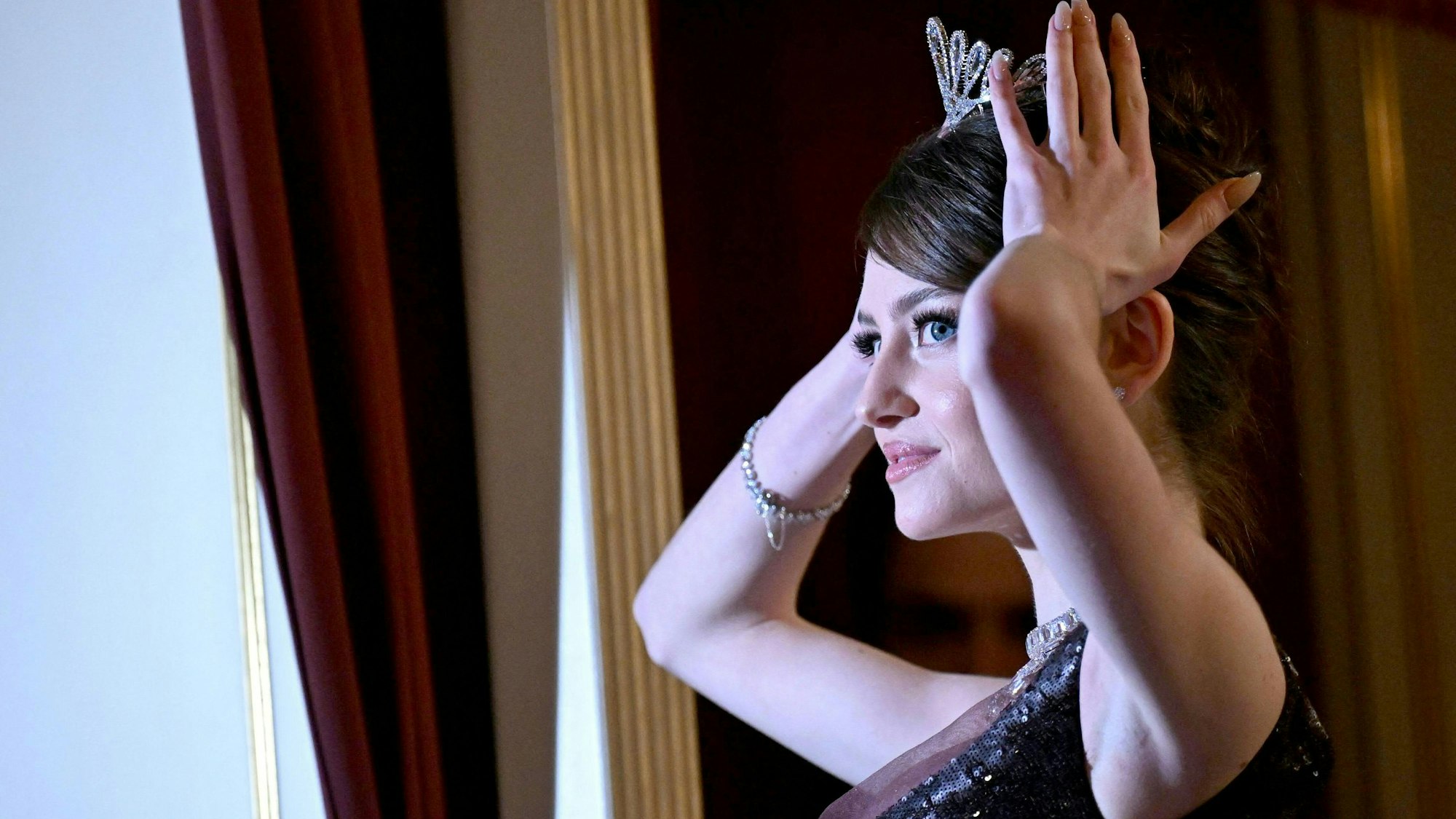 Leni Klum beim Wiener Opernball.