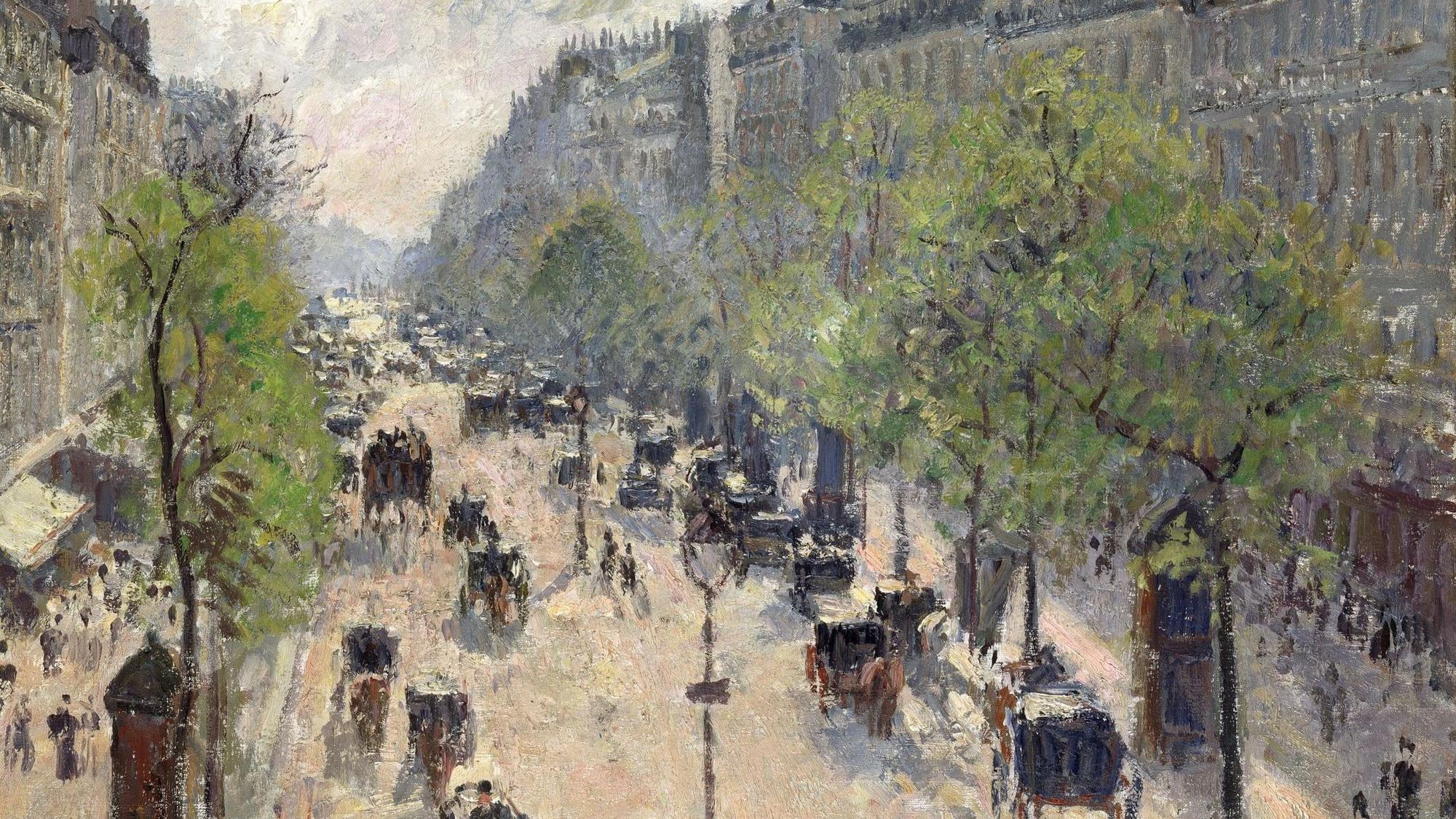 Camille Pissarro, Boulevard Montmartre