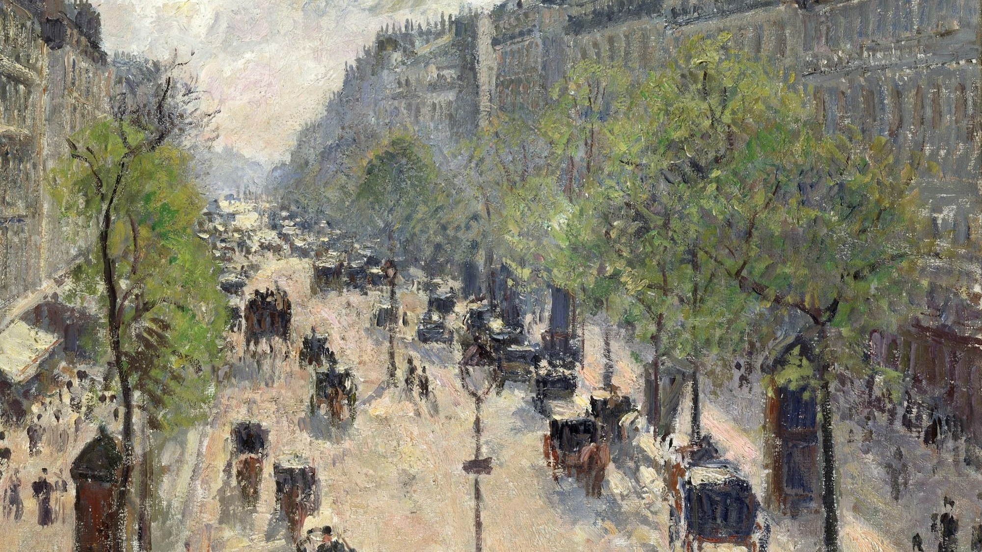 Camille Pissarro, Boulevard Montmartre