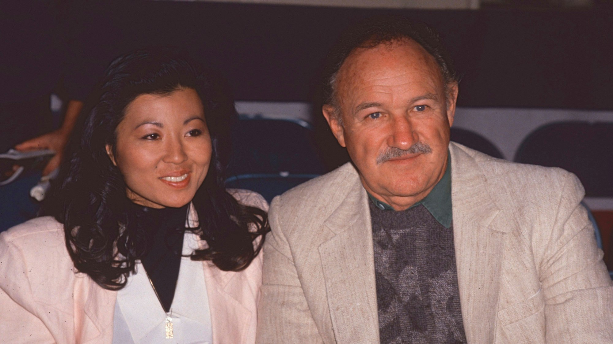 Gene Hackman mit seiner Frau Betsy Arakawa