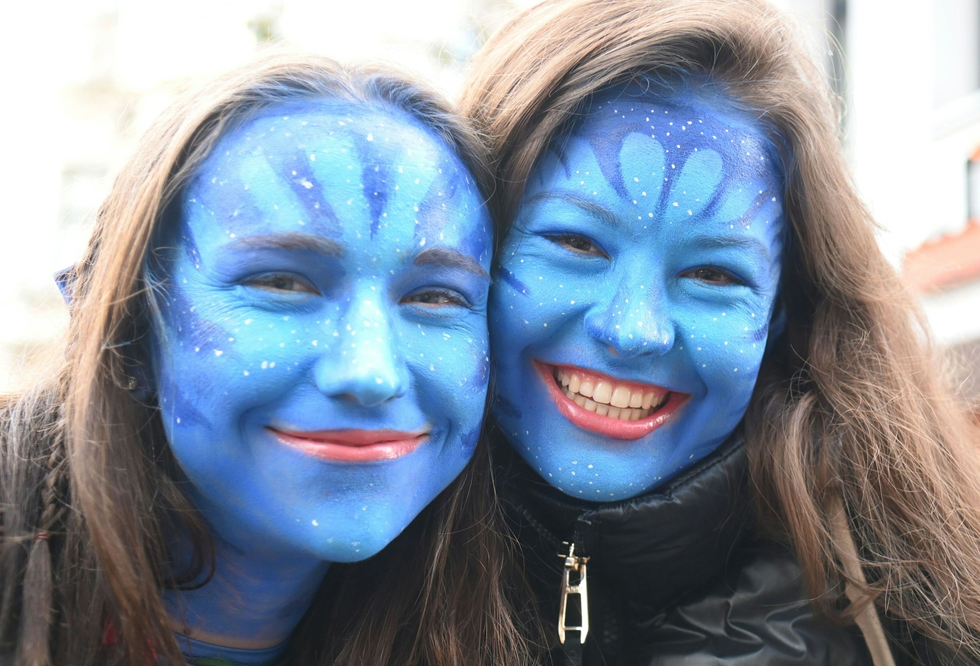 Zu einem guten Karnevalsoutfit gehört auch ein gutes Make-up.