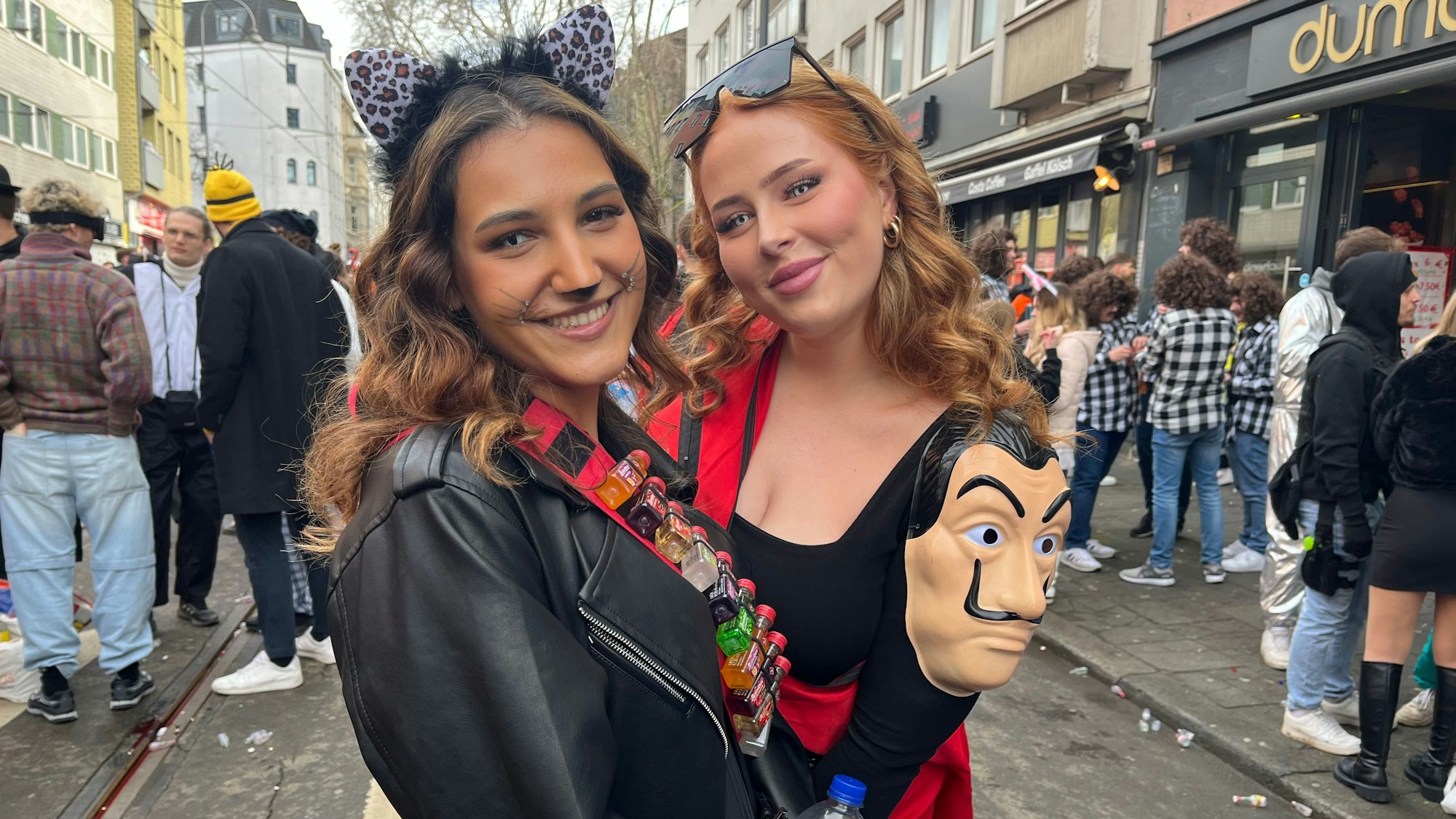 Feiernde auf der Zülpicher Straße