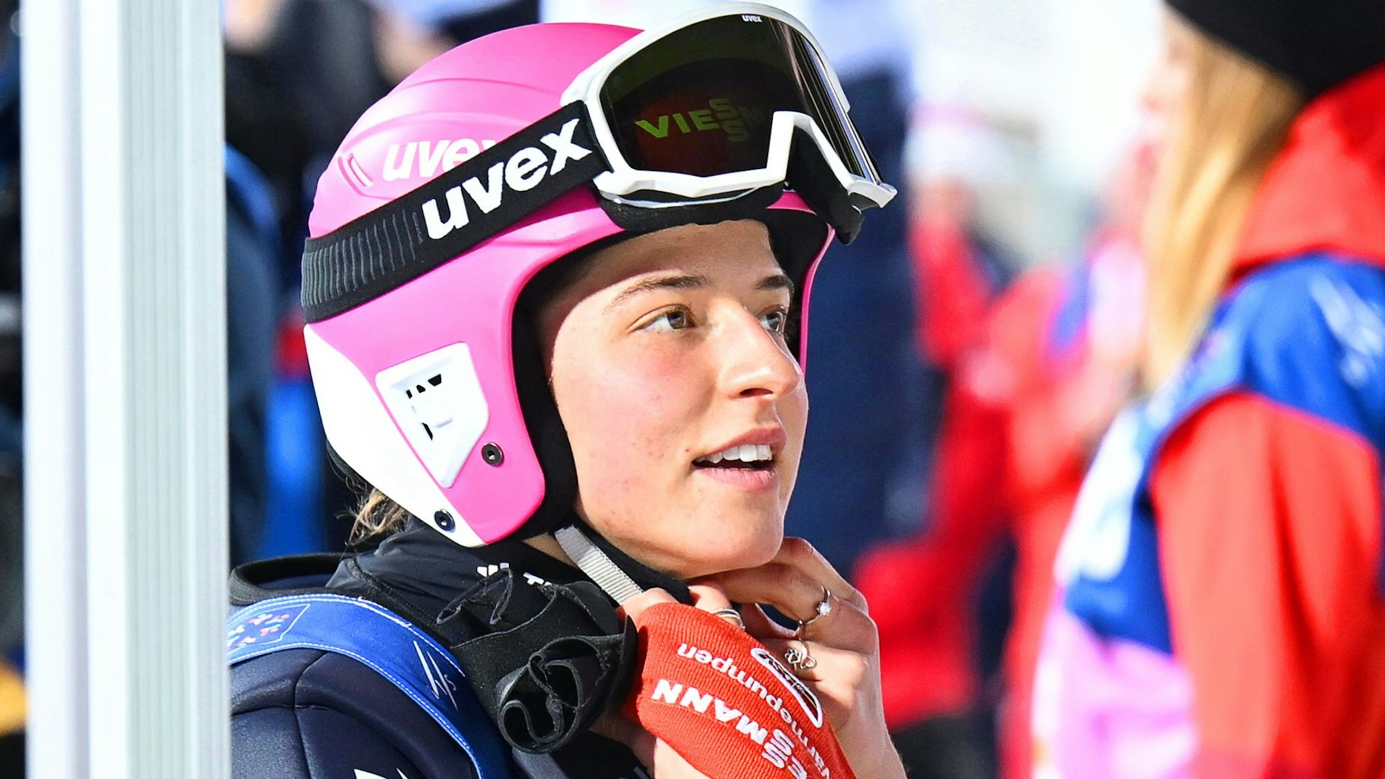 Kann die Entscheidung des ZDF, die WM-Entscheidung der Kombiniererinnen nicht im TV zu zeigen, nicht verstehen: Nathalie Armbruster