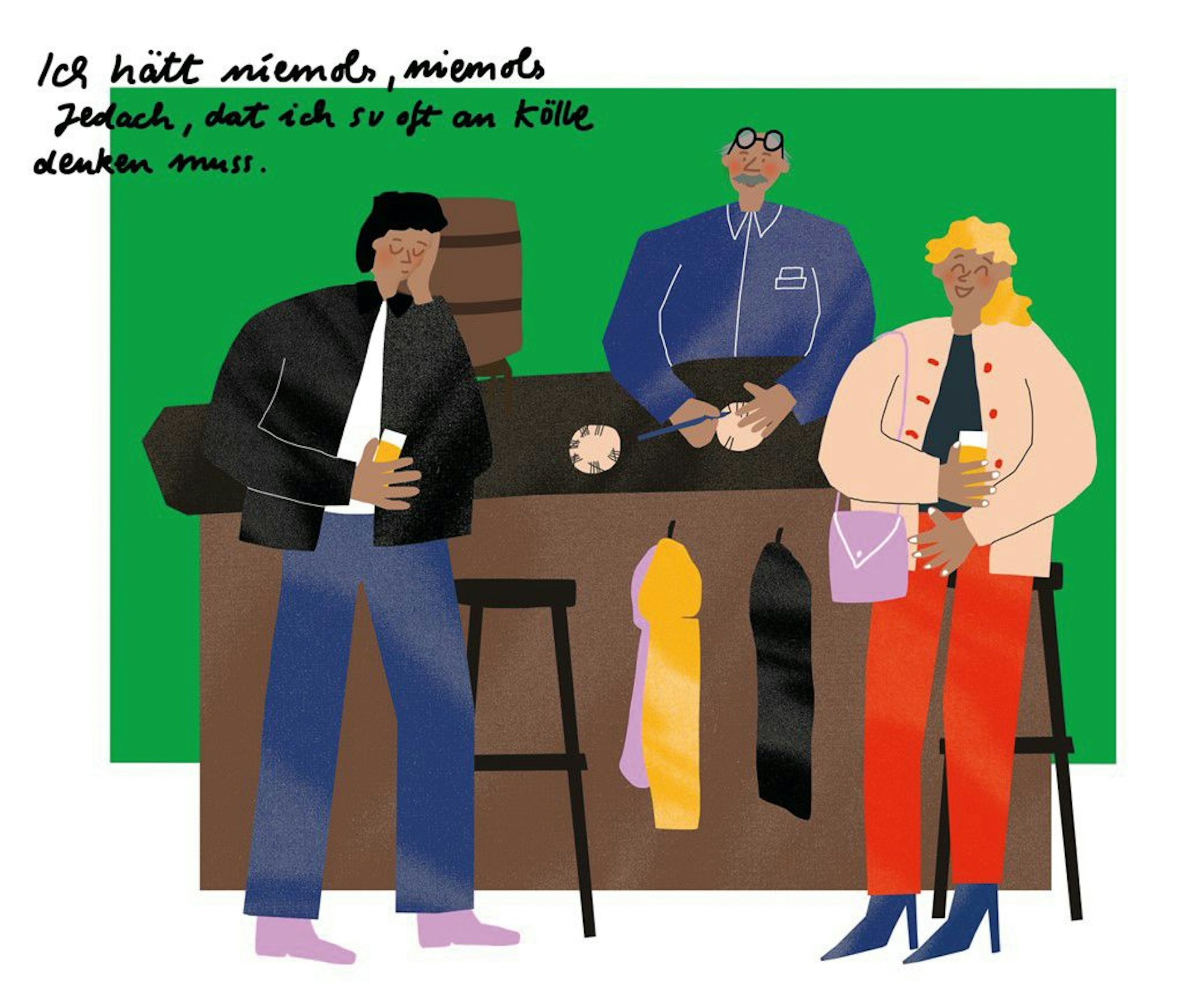 Illustration vom Deckel beim Struth'se Jupp