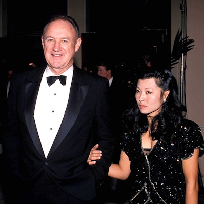 Gene Hackman und seine Ehefrau Betsy Arakawa bei einem Empfang 1998.