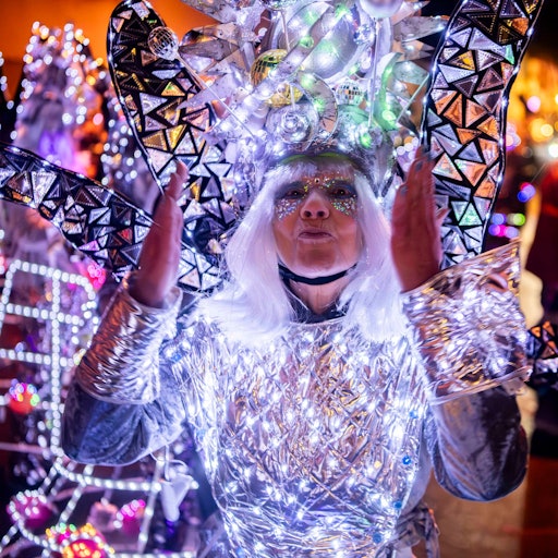 Der Lichterzug in Eiserfey lockte wieder Tausende Besucher an.
