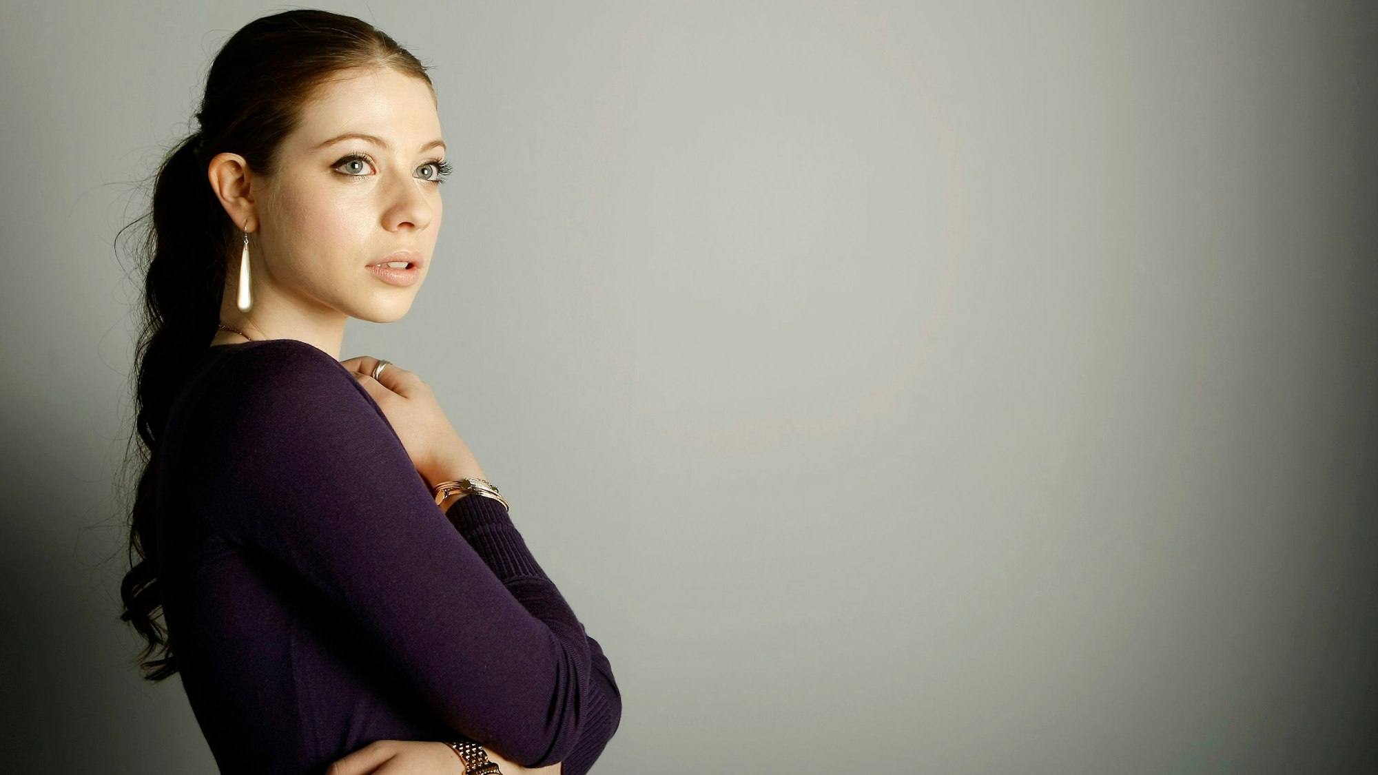 19.01.2009, USA, Park City: Die Schauspielerin Michelle Trachtenberg posiert für ein Porträt während des Sundance Film Festivals.