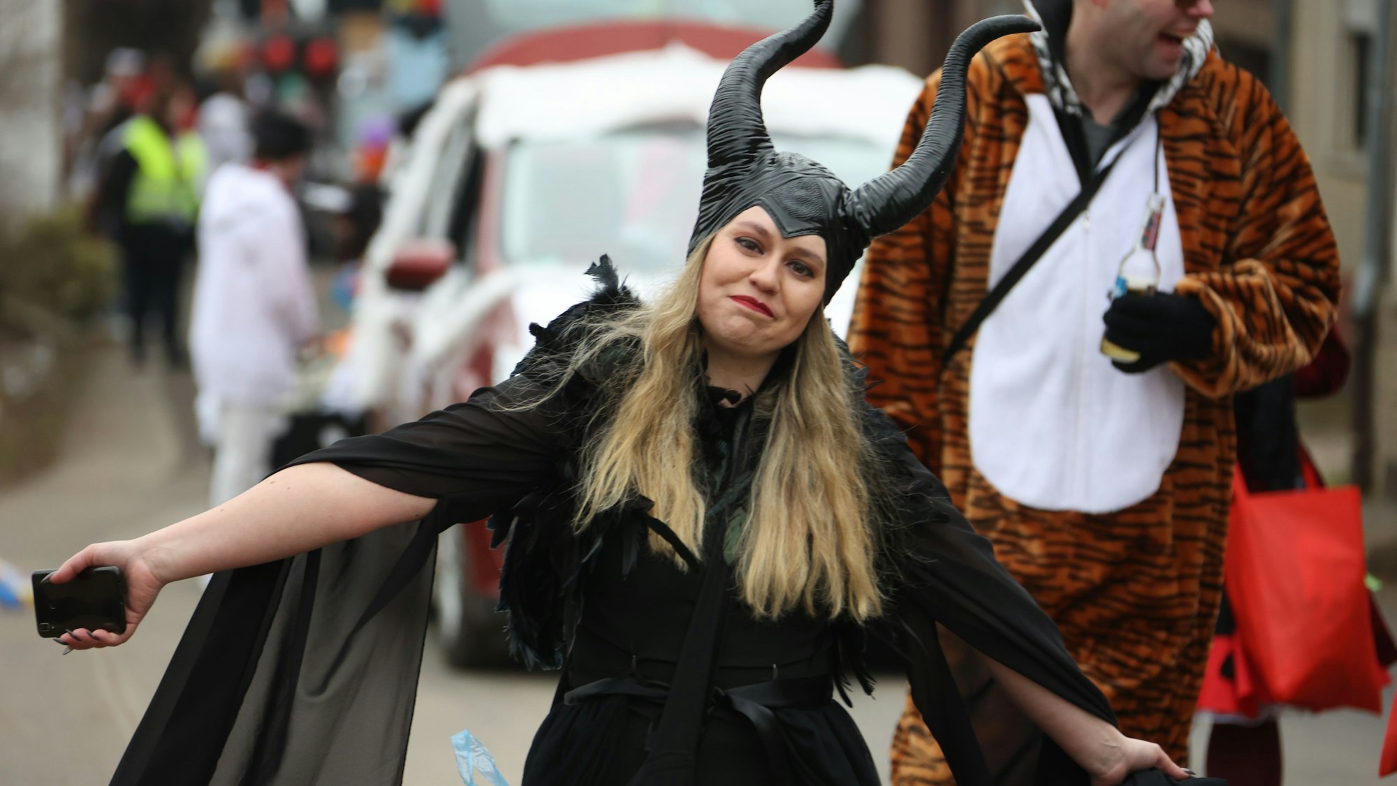 Zugleiterin Samantha Eßer war sehr zufrieden mit dem diesjährigen Zug.