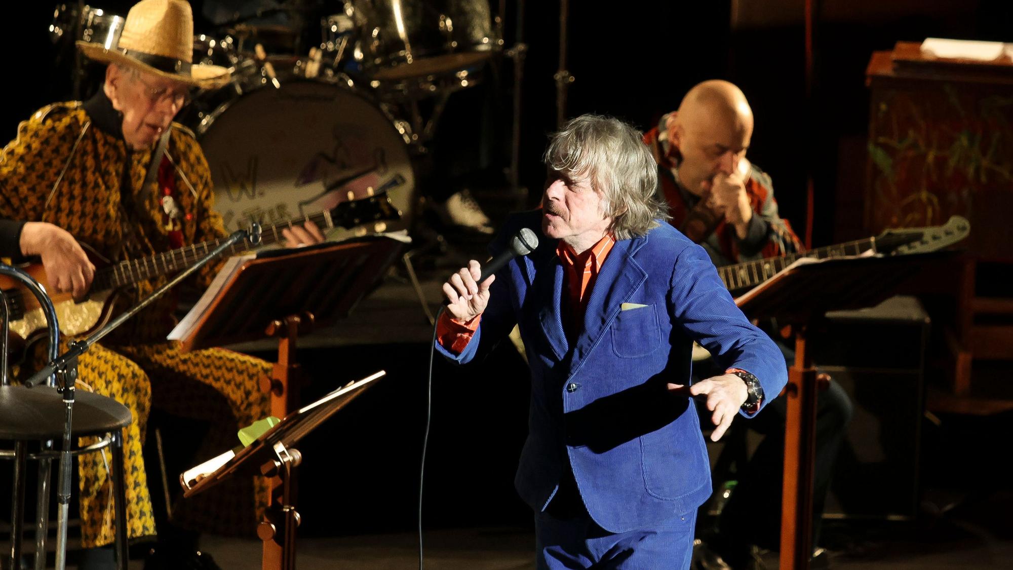 Helge Schneider am Freitagabend in der Kölner Philharmonie