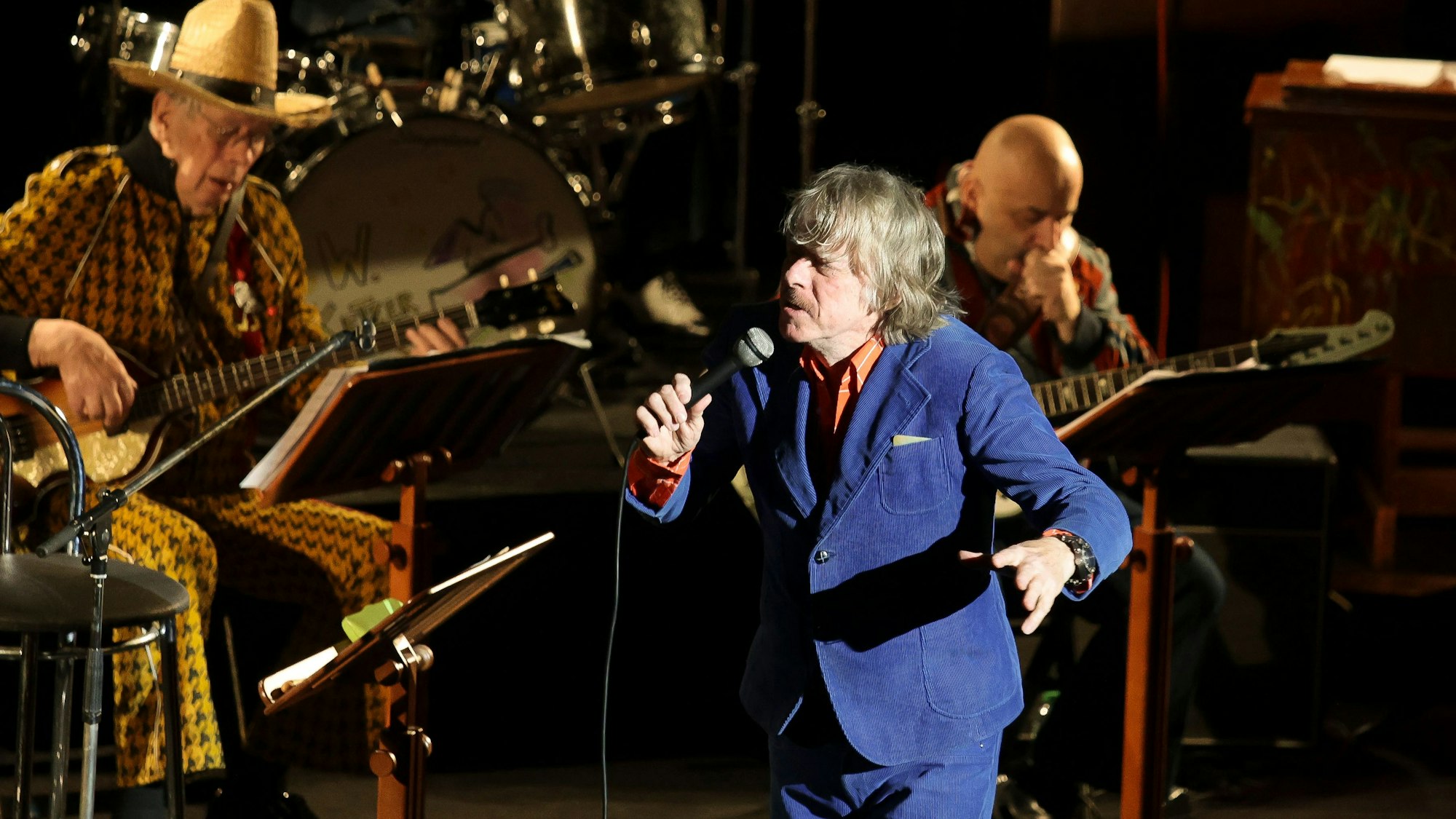 Helge Schneider am Freitagabend in der Kölner Philharmonie