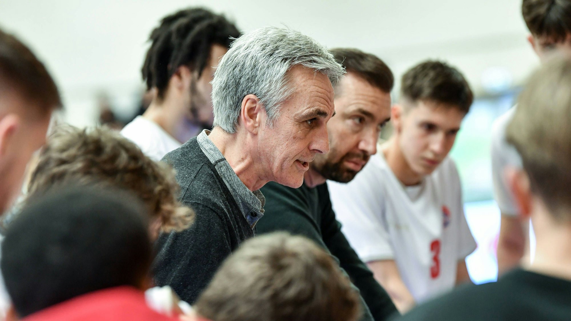 Barmer 2. Basketball Bundesliga ProB, Rheinstars Koeln vs. SC Rist Wedel, 01.04.2023 Stephan Baeck Coach RheinStars Koeln, Barmer 2. Basketball Bundesliga ProB, Rheinstars Koeln vs. SC Rist Wedel am 01.04.2023 im ASV Koeln in Koeln Nordrhein-Westfalen *** Barmer 2 Basketball Bundesliga ProB, Rheinstars Koeln vs SC Rist Wedel, 01 04 2023 Stephan Baeck Coach RheinStars Koeln , Barmer 2 Basketball Bundesliga ProB, Rheinstars Koeln vs SC Rist Wedel on 01 04 2023 at ASV Koeln in Koeln North Rhine Westphalia Copyright: xBEAUTIFULxSPORTS/Mueller-Laschetx