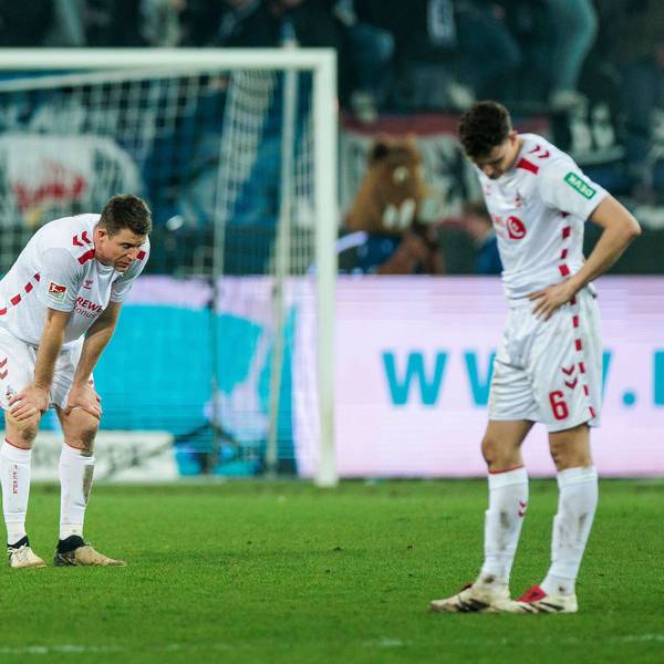 2. Fussball Bundesliga, Karlsruher SC - 1. FC Köln 01.03.2025 Dominique Heintz 1. FC Köln, 3, Eric Martel 1. FC Köln, 6 frustriert nach Abpfiff 2. Fussball Bundesliga, Karlsruher SC - 1. FC Köln, Karlsruhe, BBBank Wildpark am 01.03.2025 DFL REGULATIONS PROHIBIT ANY USE OF PHOTOGRAPHS AS IMAGE SEQUENCES AND/OR QUASI-VIDEO. *** 2 Soccer Bundesliga, Karlsruher SC 1 FC Köln 01 03 2025 Dominique Heintz 1 FC Köln, 3 , Eric Martel 1 FC Köln, 6 frustrated after final whistle 2 Soccer Bundesliga, Karlsruher SC 1 FC Köln, Karlsruhe, BBBank Wildpark on 01 03 2025 DFL REGULATIONS PROHIBIT ANY USE OF PHOTOGRAPHS AS IMAGE SEQUENCES AND OR QUASI VIDEO Copyright: xBEAUTIFULxSPORTS/Wunderlx