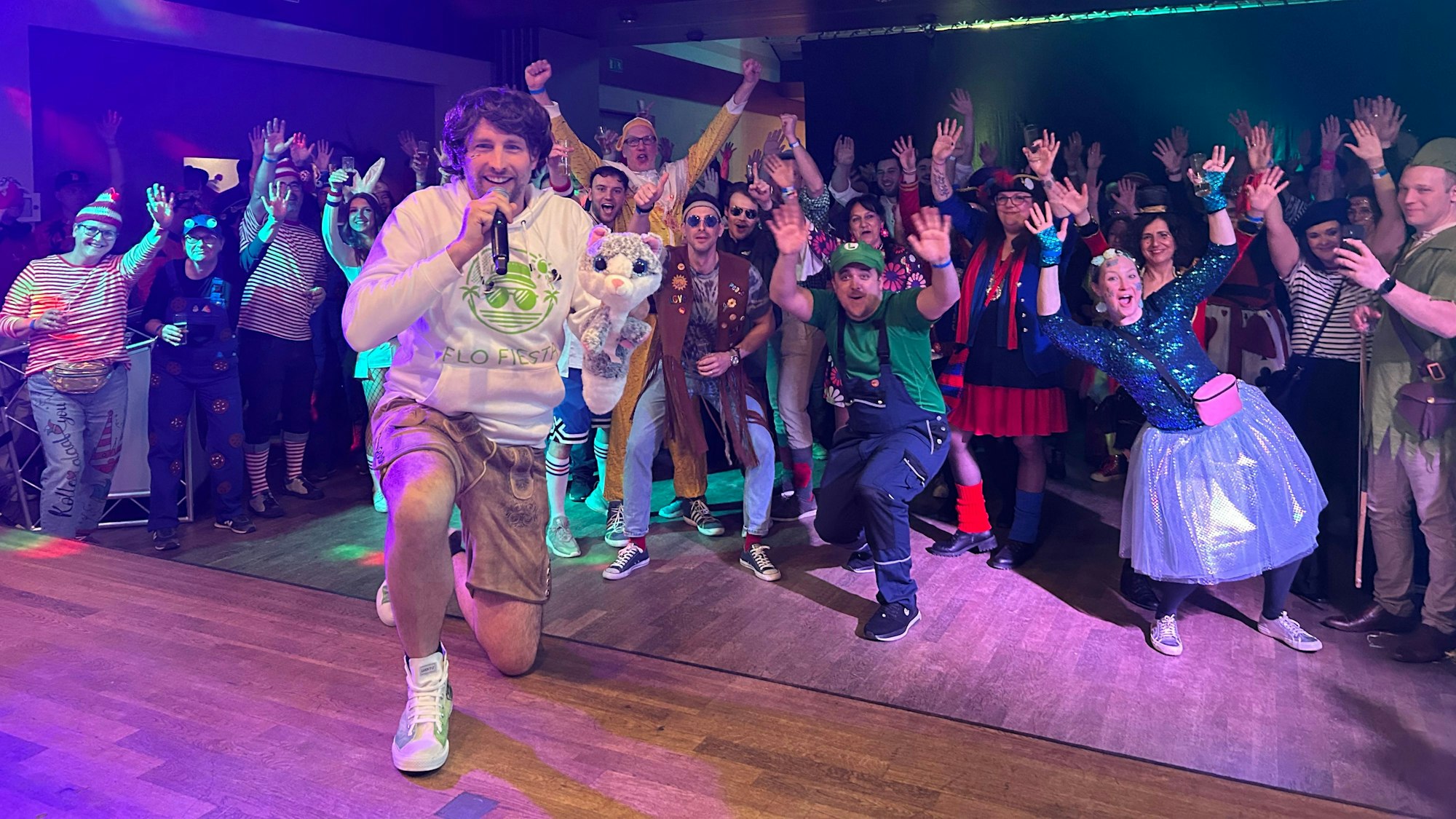 Party im Lützenkirchener Pfarrheim